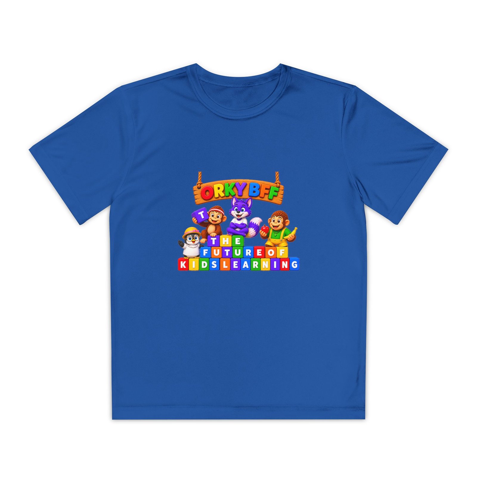 Youth Competitor Tee — 'The Future Kids Learning' - Image 57