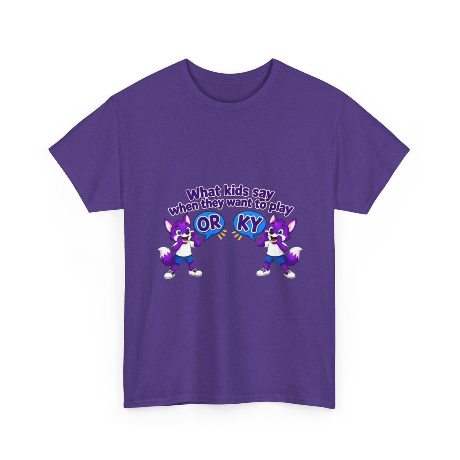Unisex Heavy Cotton Tee — “What kids say" - Image 25
