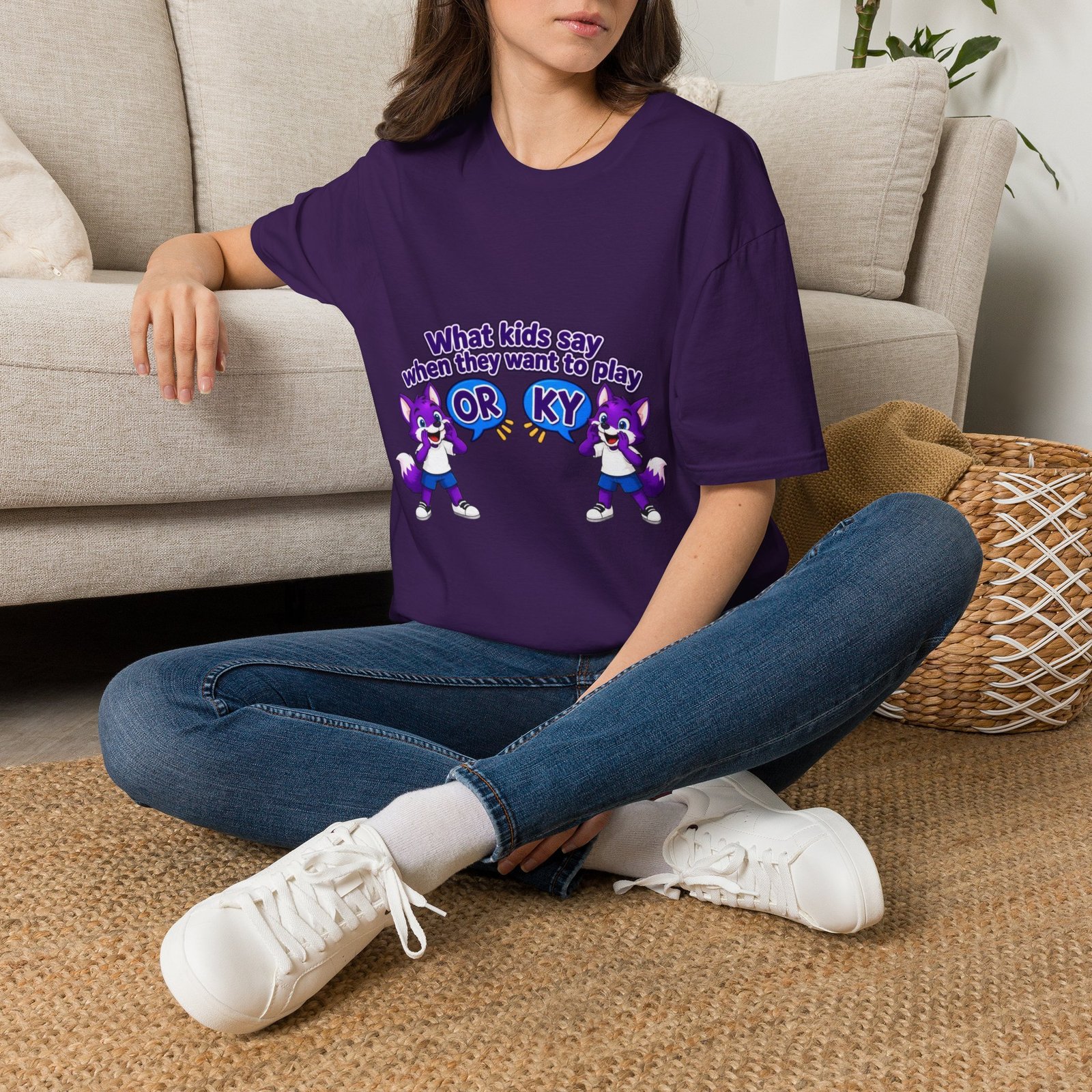 Unisex Softstyle T-Shirt — "What kids say when they want to play" - Image 42