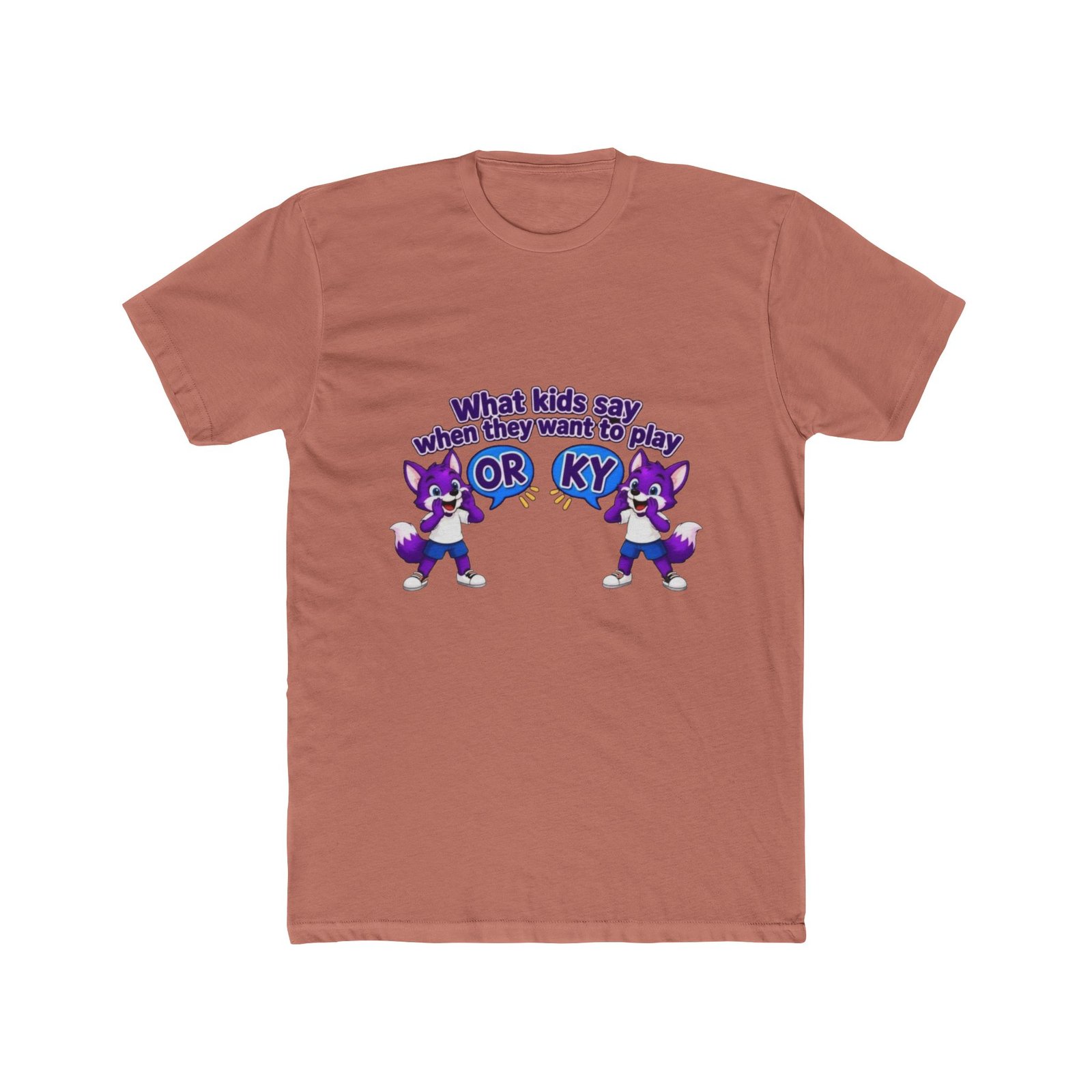 Unisex Cotton Crew Tee — "What kids say " - Image 5