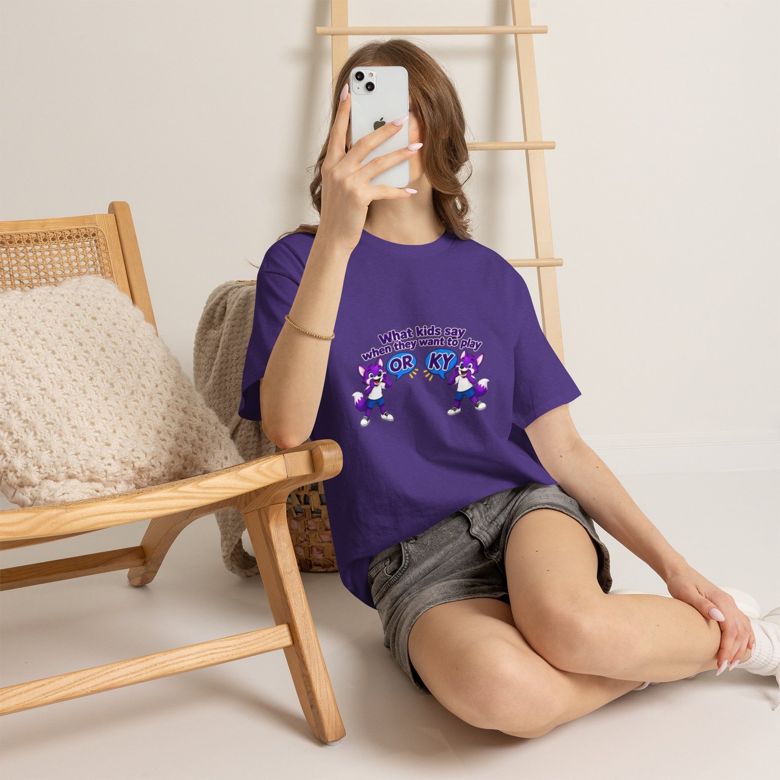 Unisex Heavy Cotton Tee — “What kids say" - Image 28