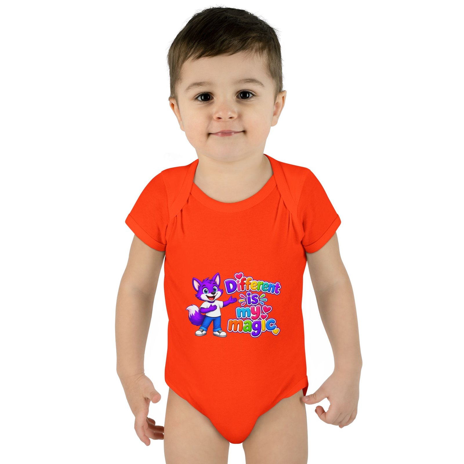 Infant Bodysuit - "Different Is My Magic" - Image 7