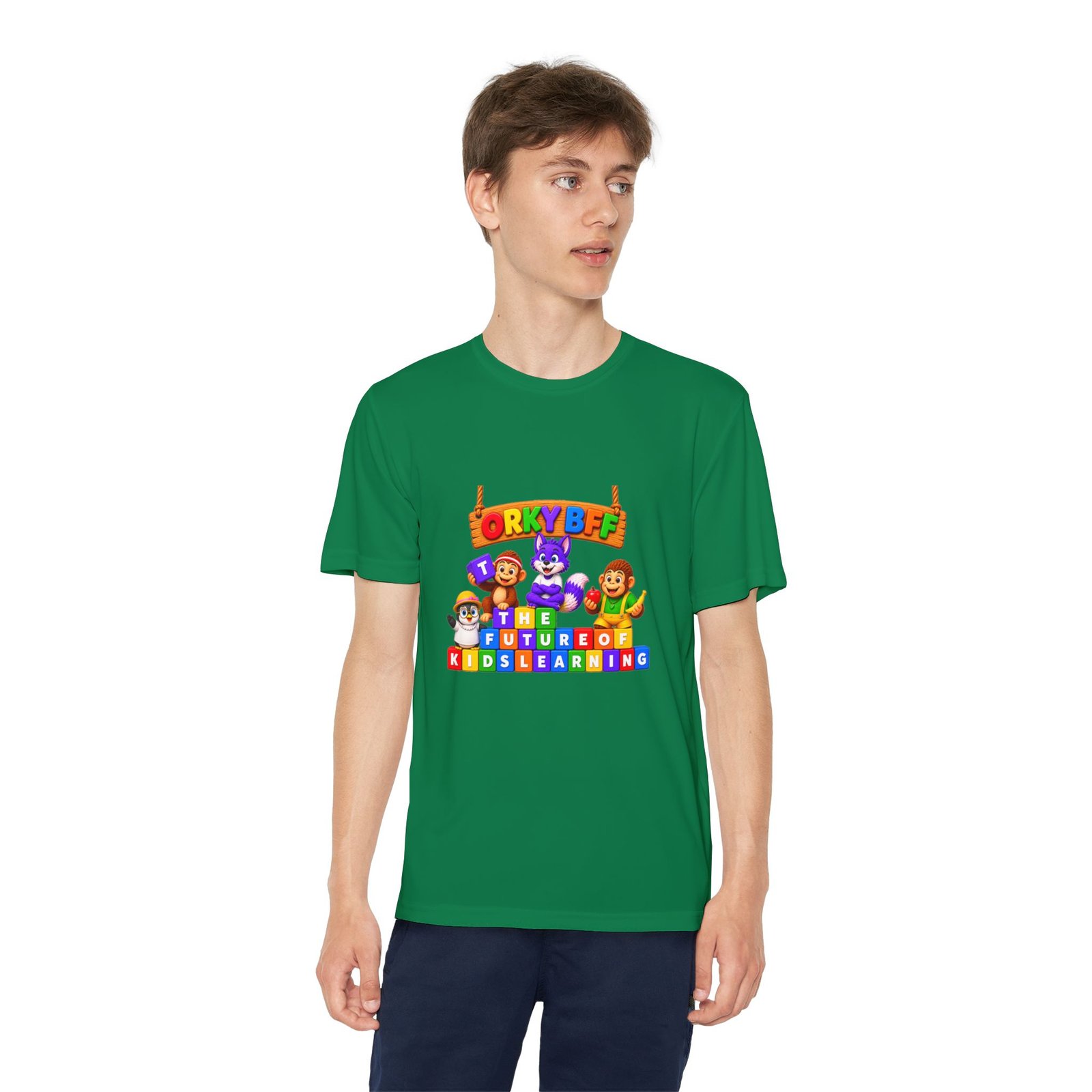 Youth Competitor Tee — 'The Future Kids Learning' - Image 39