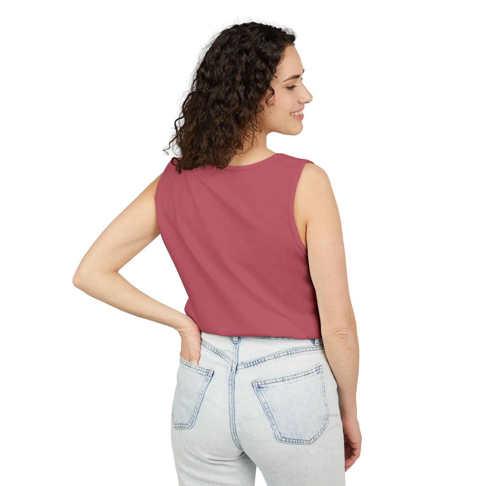 Unisex Garment-Dyed Tank Top — "ORKY: Respect, Kindness, Yay" - Image 79