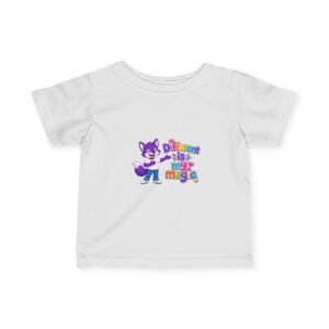 Infant Fine Jersey Tee— "Different is my Magic"