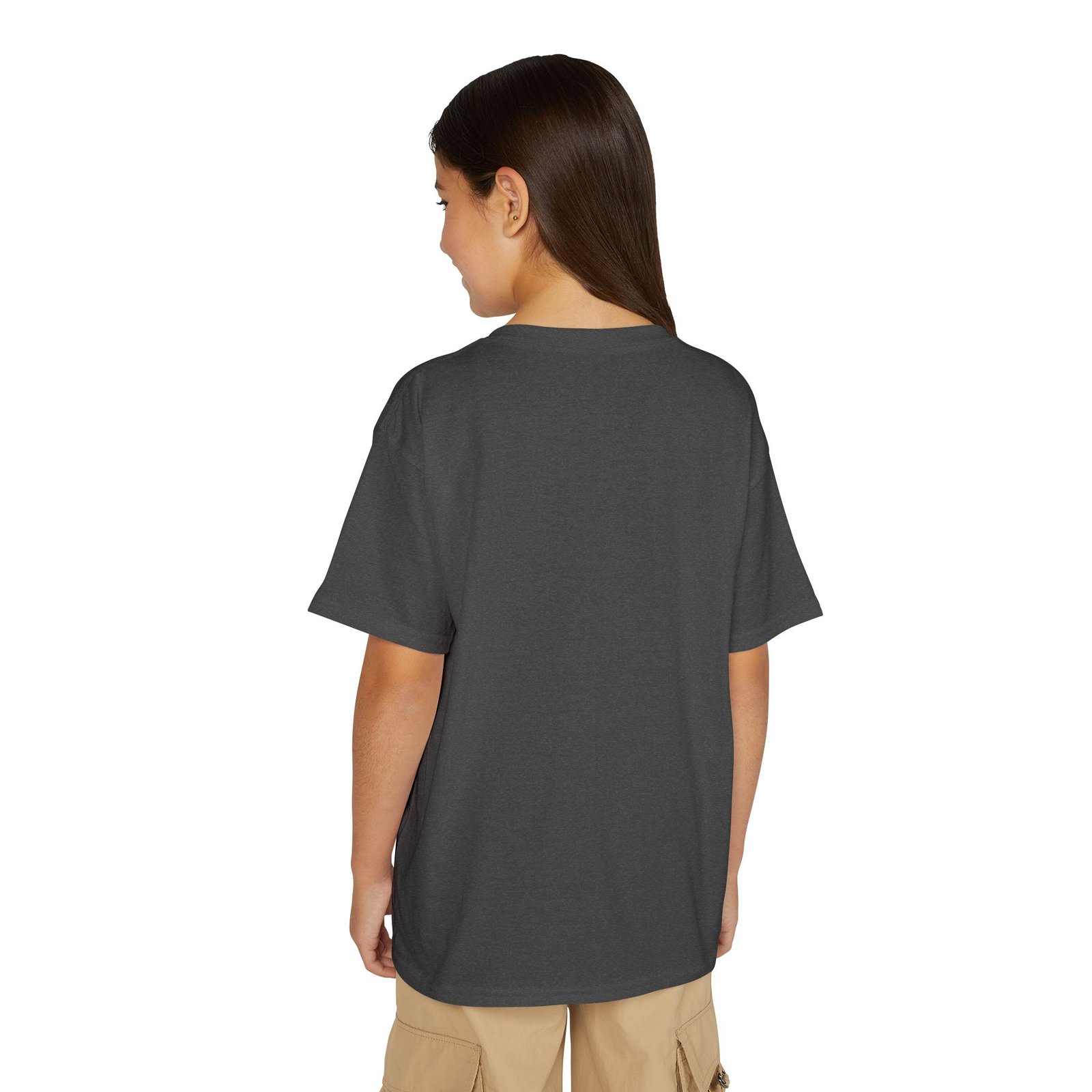Youth DryBlend® T-Shirt — Cute Purple Husky 'What kids say when they want to play OR KY' Kids Tee - Image 36