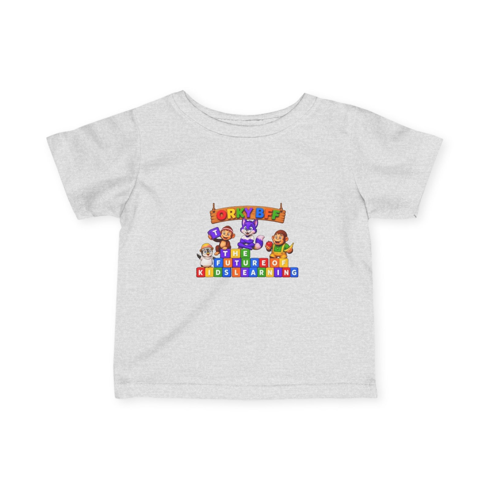 Infant Fine Jersey Tee — "Future Learning" - Image 9