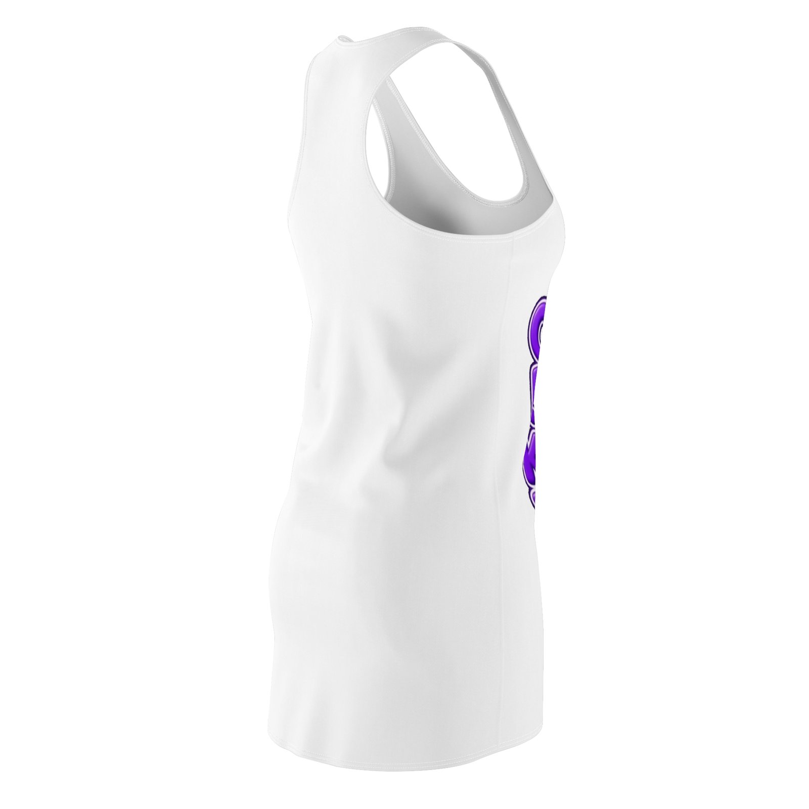 Women's Cut & Sew Racerback Dress (AOP) "ORKY = Respect, Kindness, Yay" - Image 4