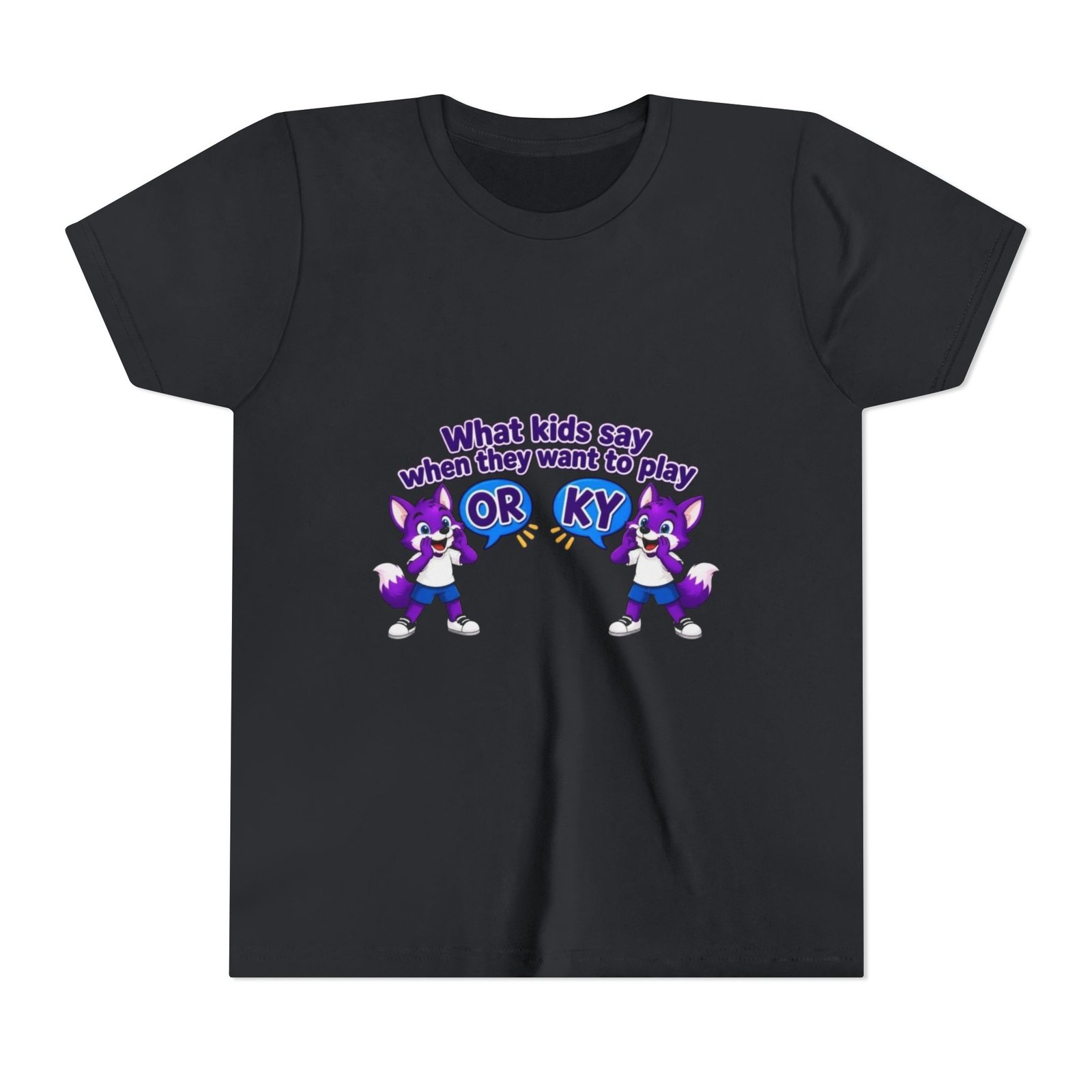 Youth Short Sleeve Tee — "What Kids Say " - Image 37