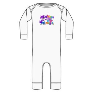 Infant Long Legged Baby Rib Bodysuit— Different is my magic