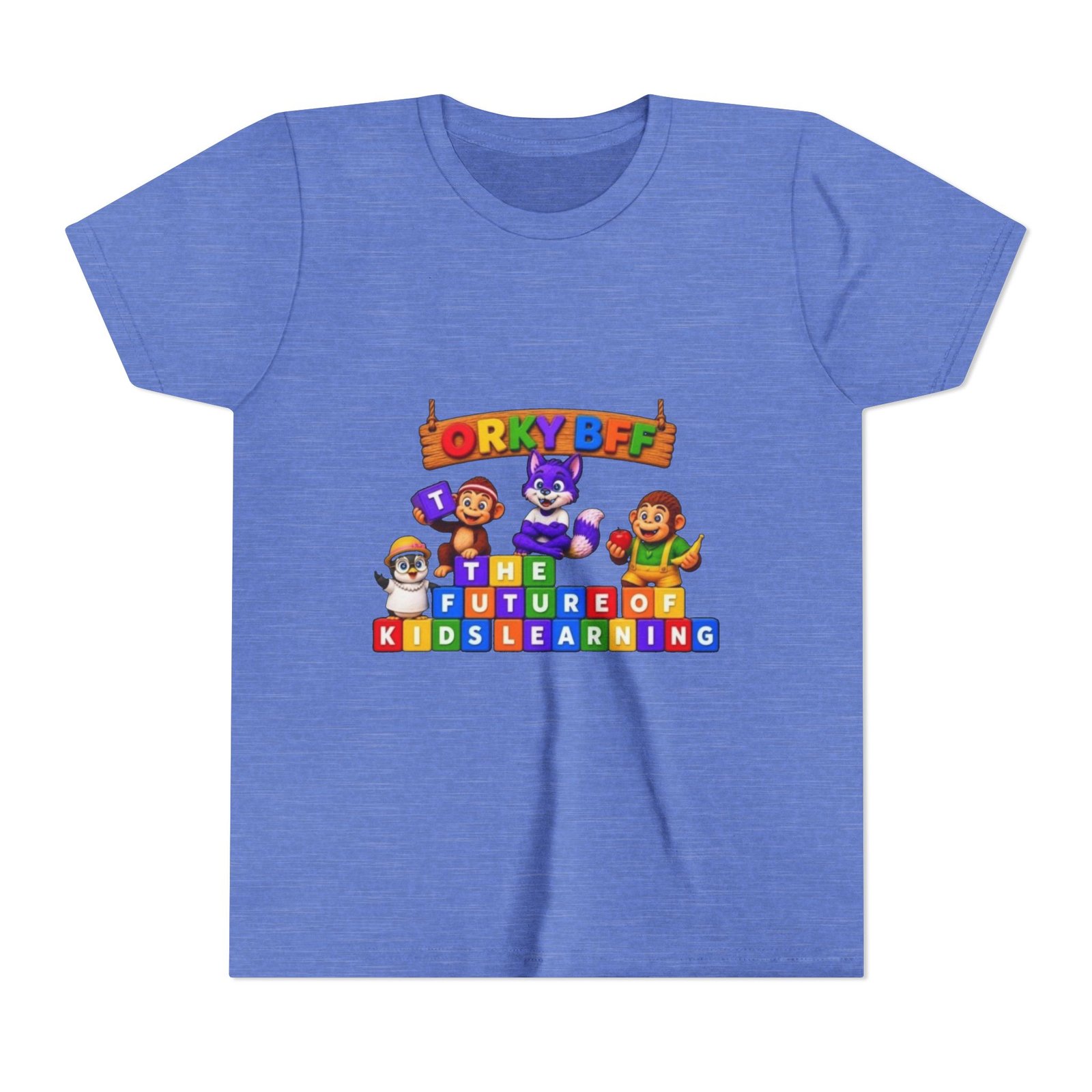 Youth Short Sleeve Tee — 'The Future of Kids Learning' - Image 53
