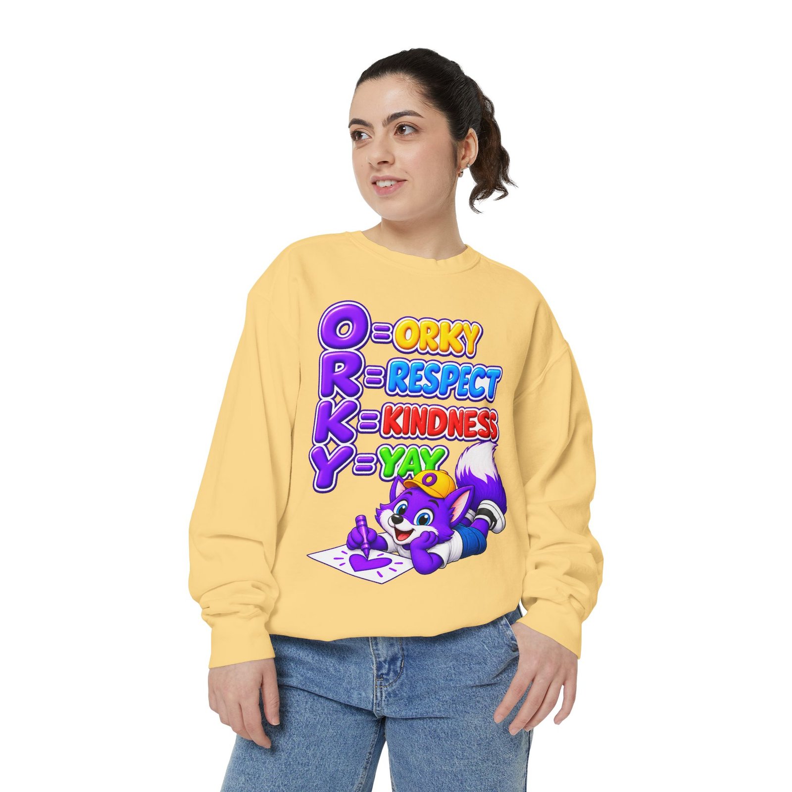 Orky Respect Kindness Sweatshirt - Image 17