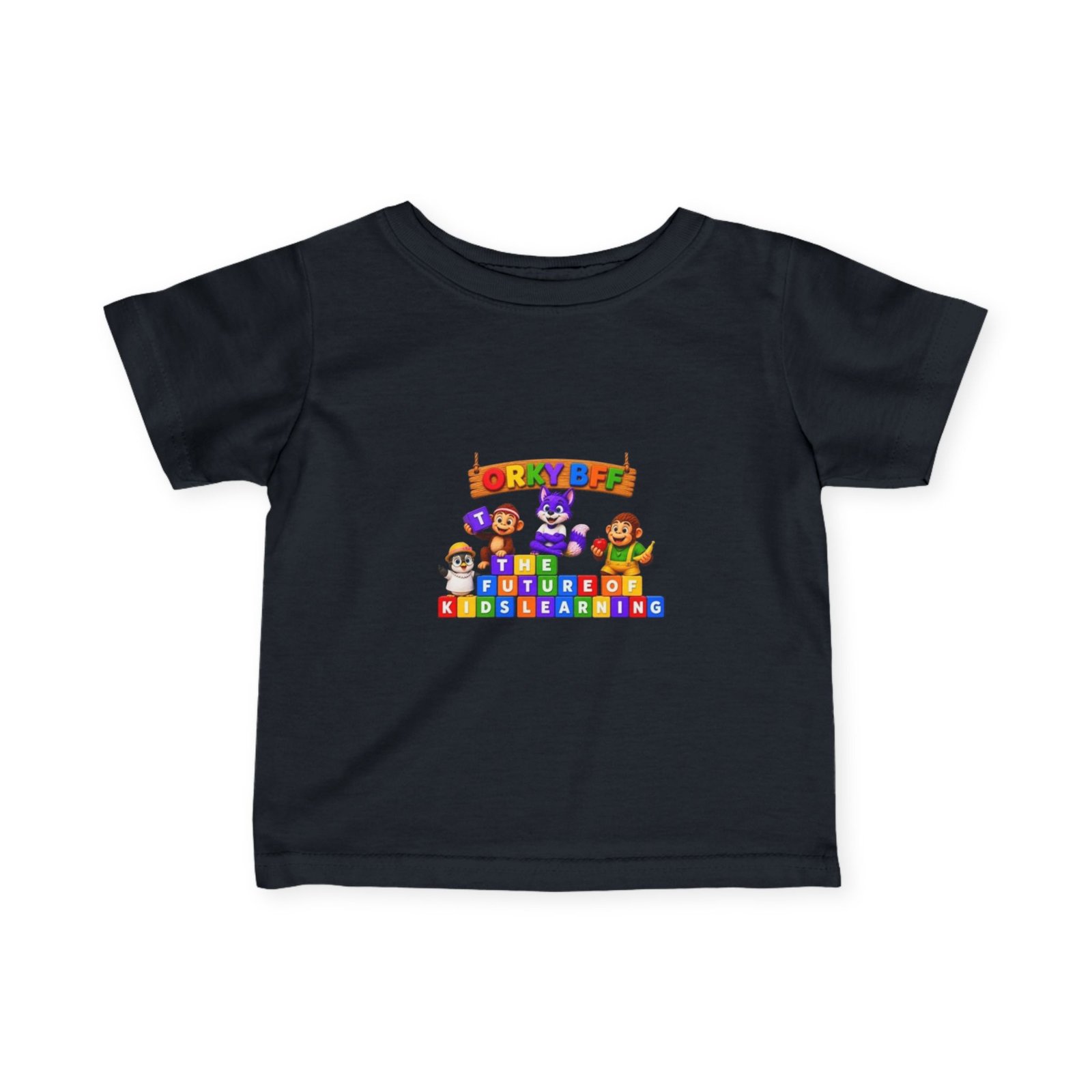 Infant Fine Jersey Tee — "Future Learning" - Image 45