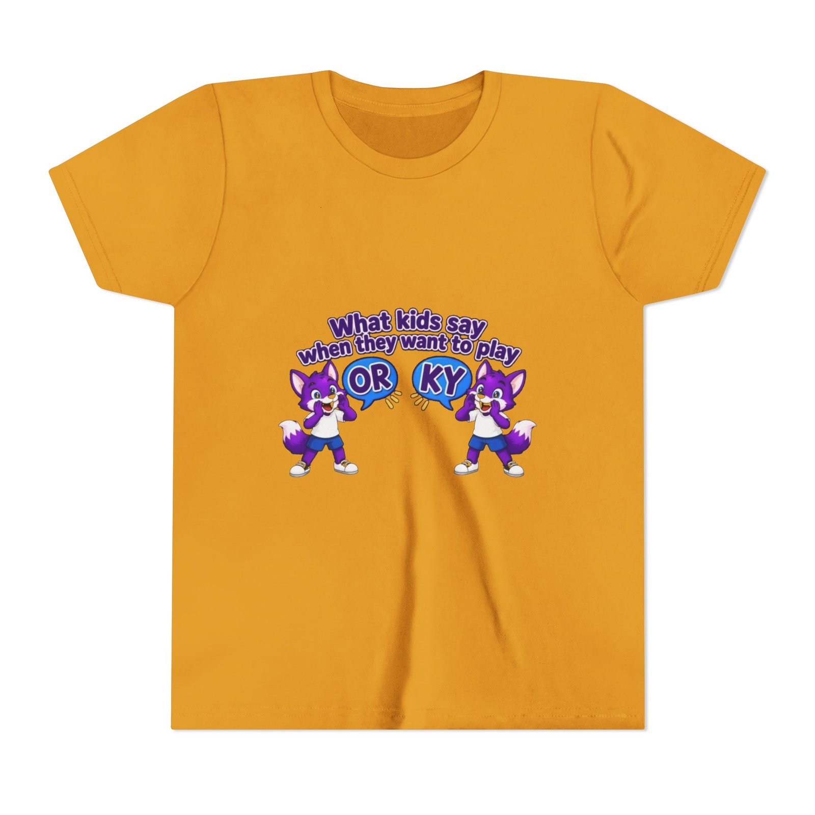 Youth Short Sleeve Tee — "What Kids Say " - Image 25