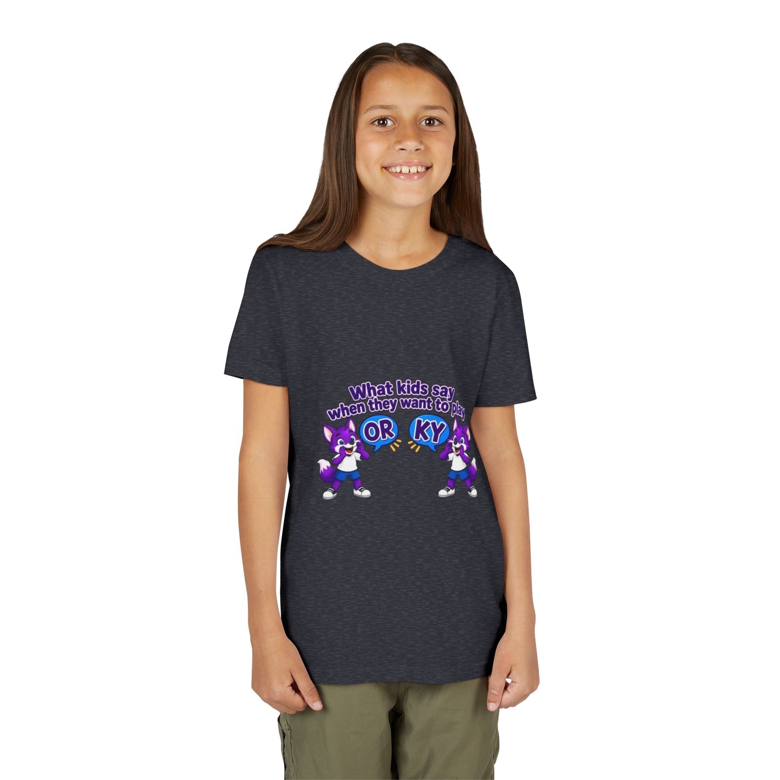 Youth Short Sleeve Tee — "What Kids Say " - Image 72