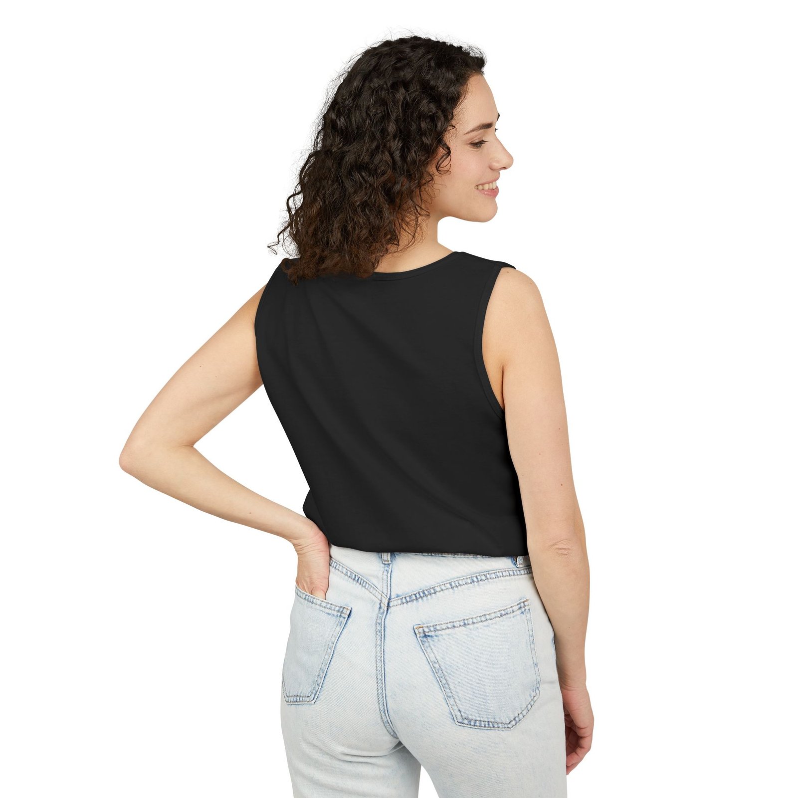 Unisex Garment-Dyed Tank Top — "ORKY: Respect, Kindness, Yay" - Image 49