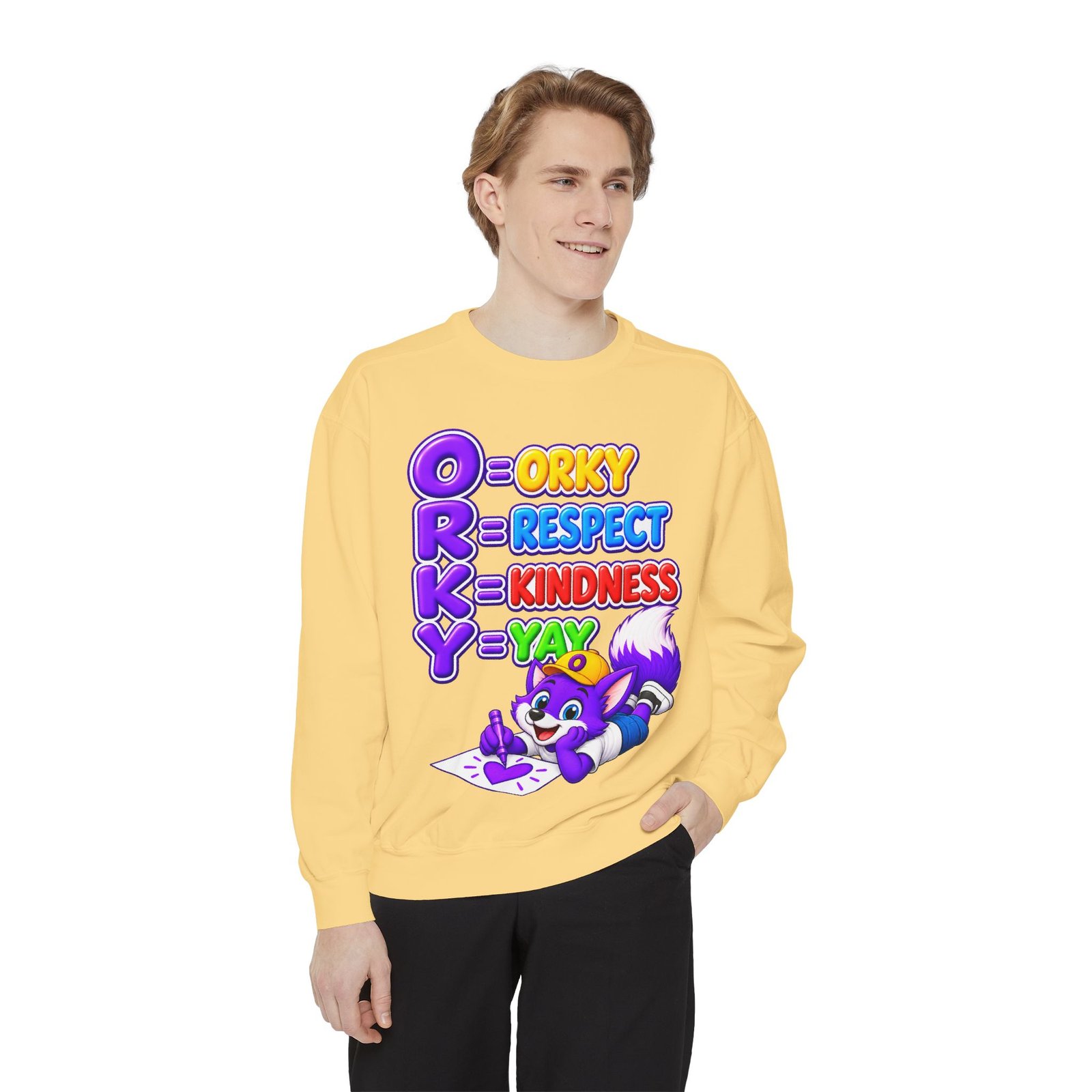 Orky Respect Kindness Sweatshirt - Image 15