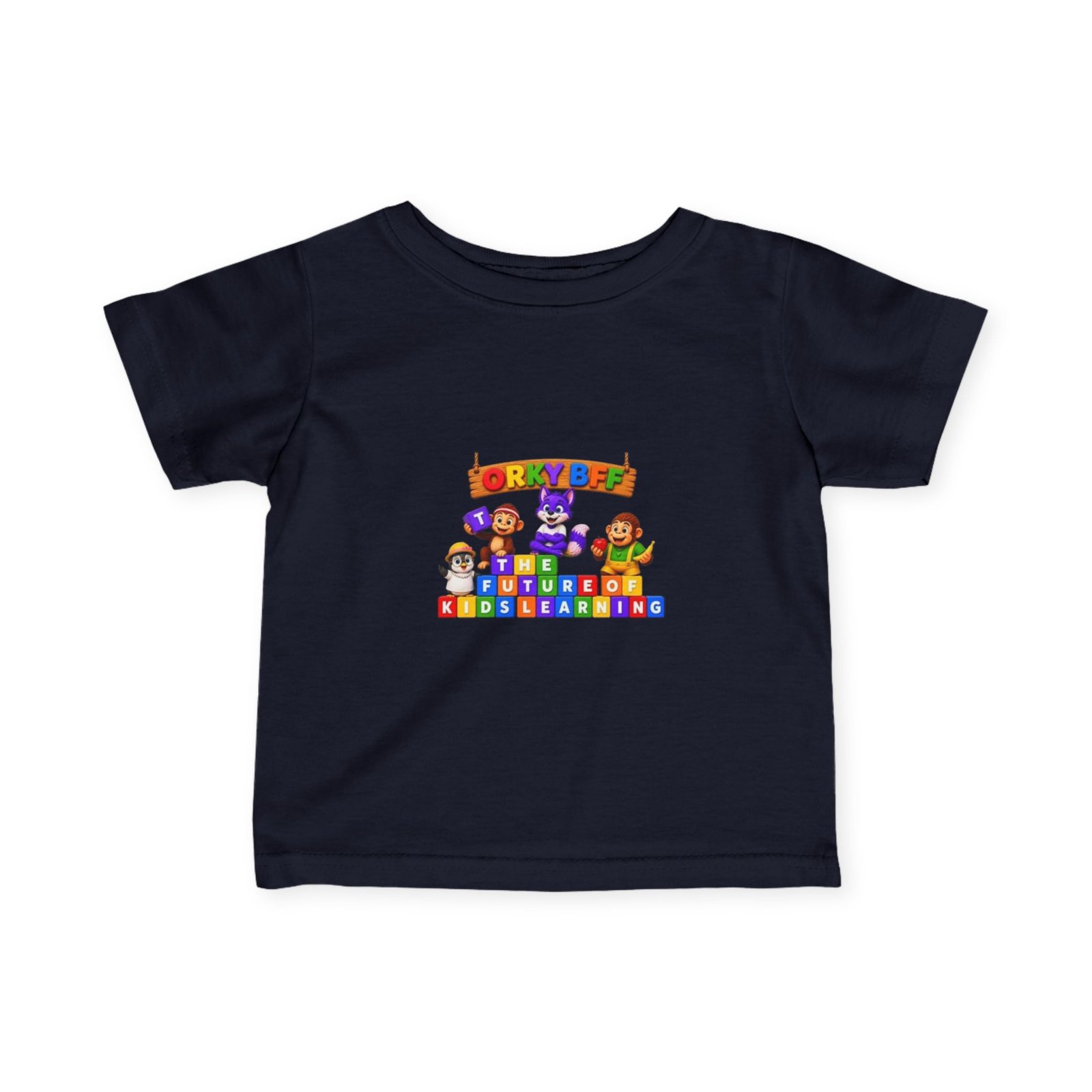 Infant Fine Jersey Tee — "Future Learning" - Image 49