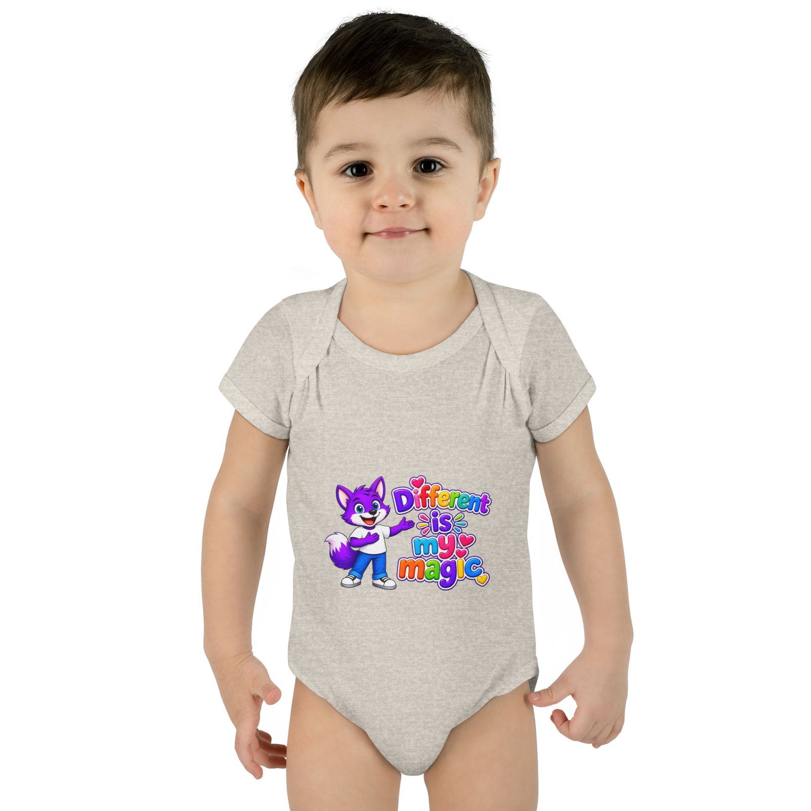 Infant Bodysuit - "Different Is My Magic" - Image 11