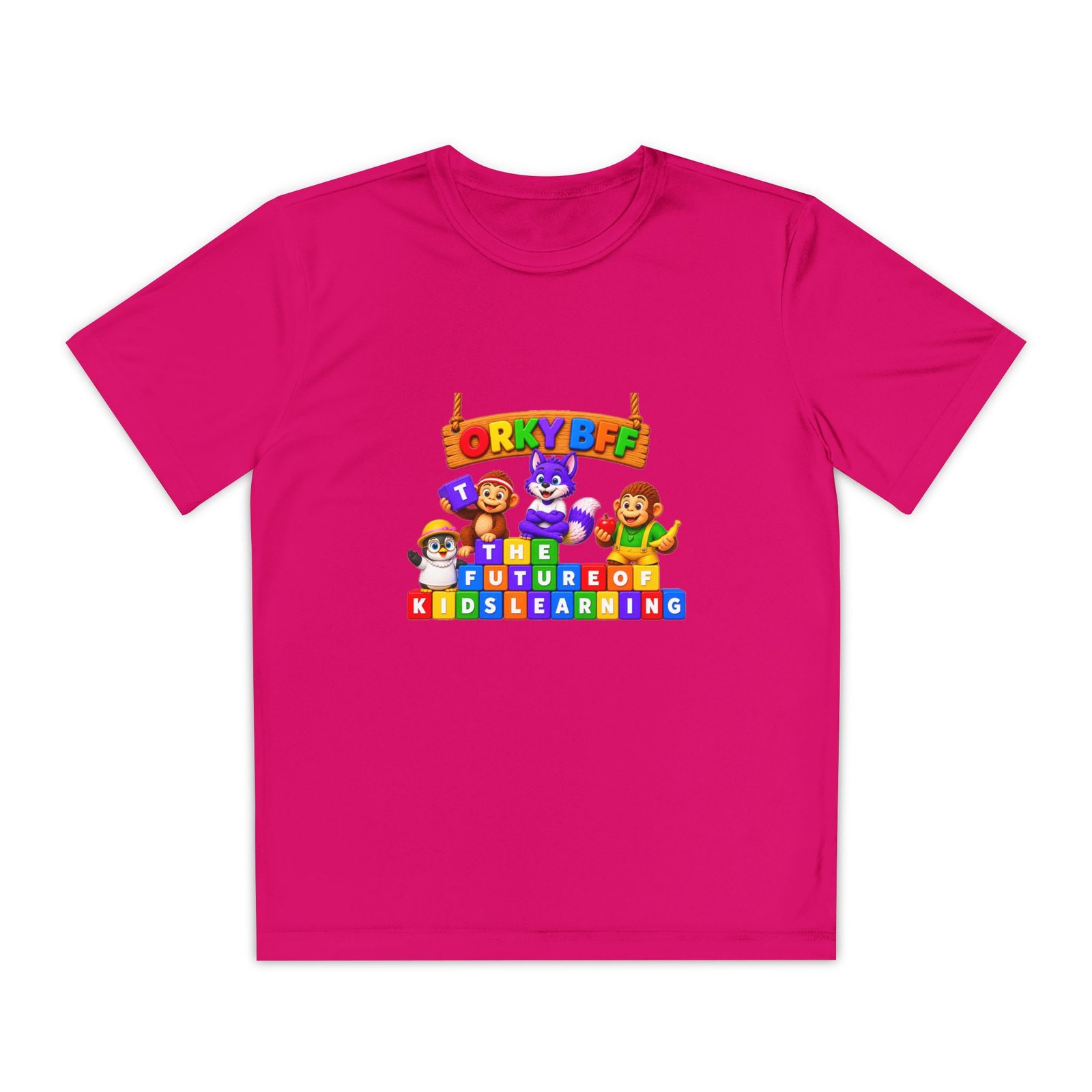 Youth Competitor Tee — 'The Future Kids Learning' - Image 69