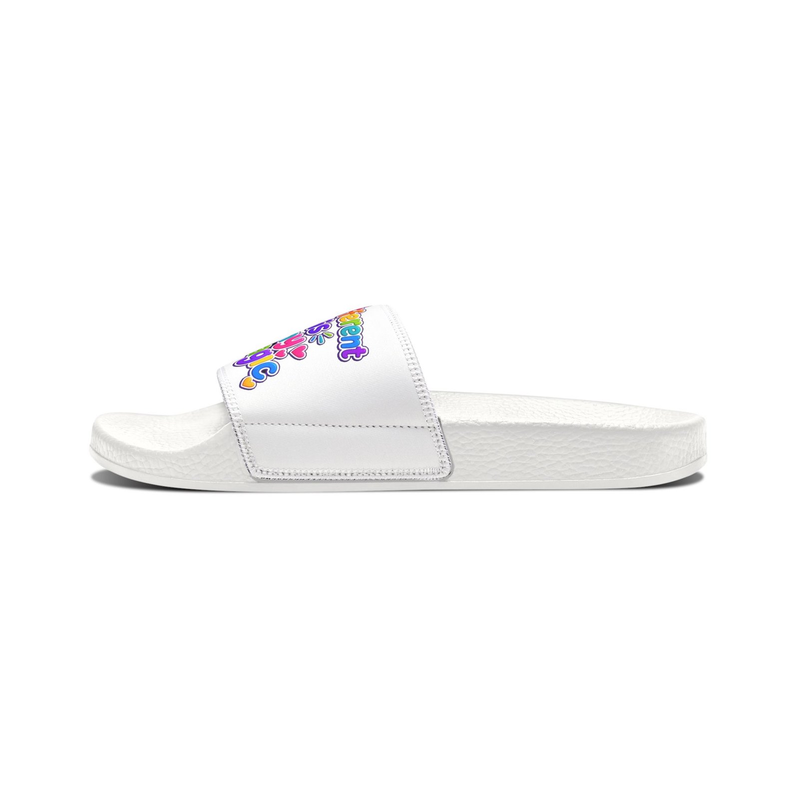 Youth Removable-Strap Sandals— "Different Is My Magic" - Image 4