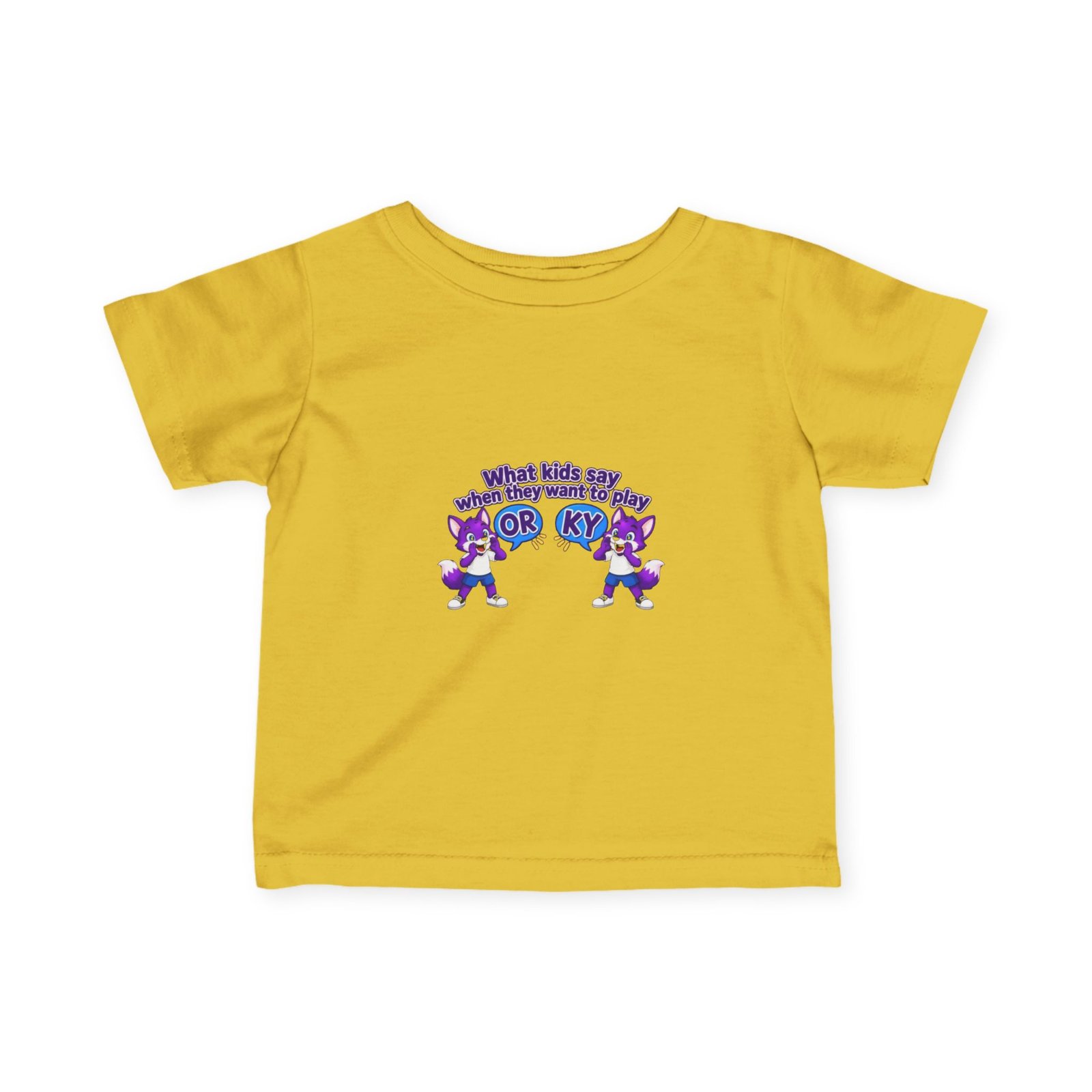 Infant Fine Jersey Tee — "What kids say " - Image 17