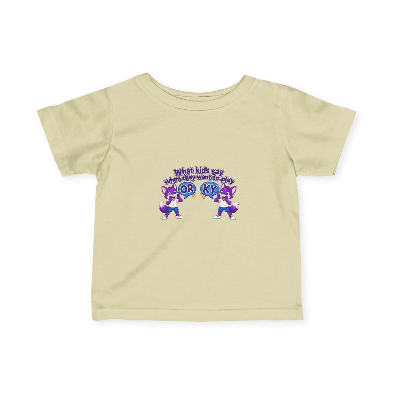 Infant Fine Jersey Tee — "What kids say " - Image 13