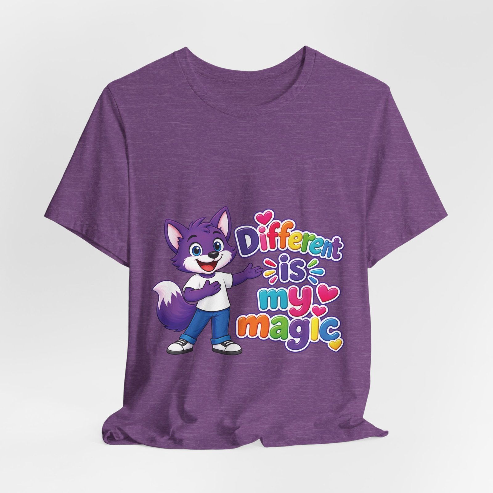 Different is My Magic T-Shirt — Unisex Jersey Short Sleeve Tee - Image 42