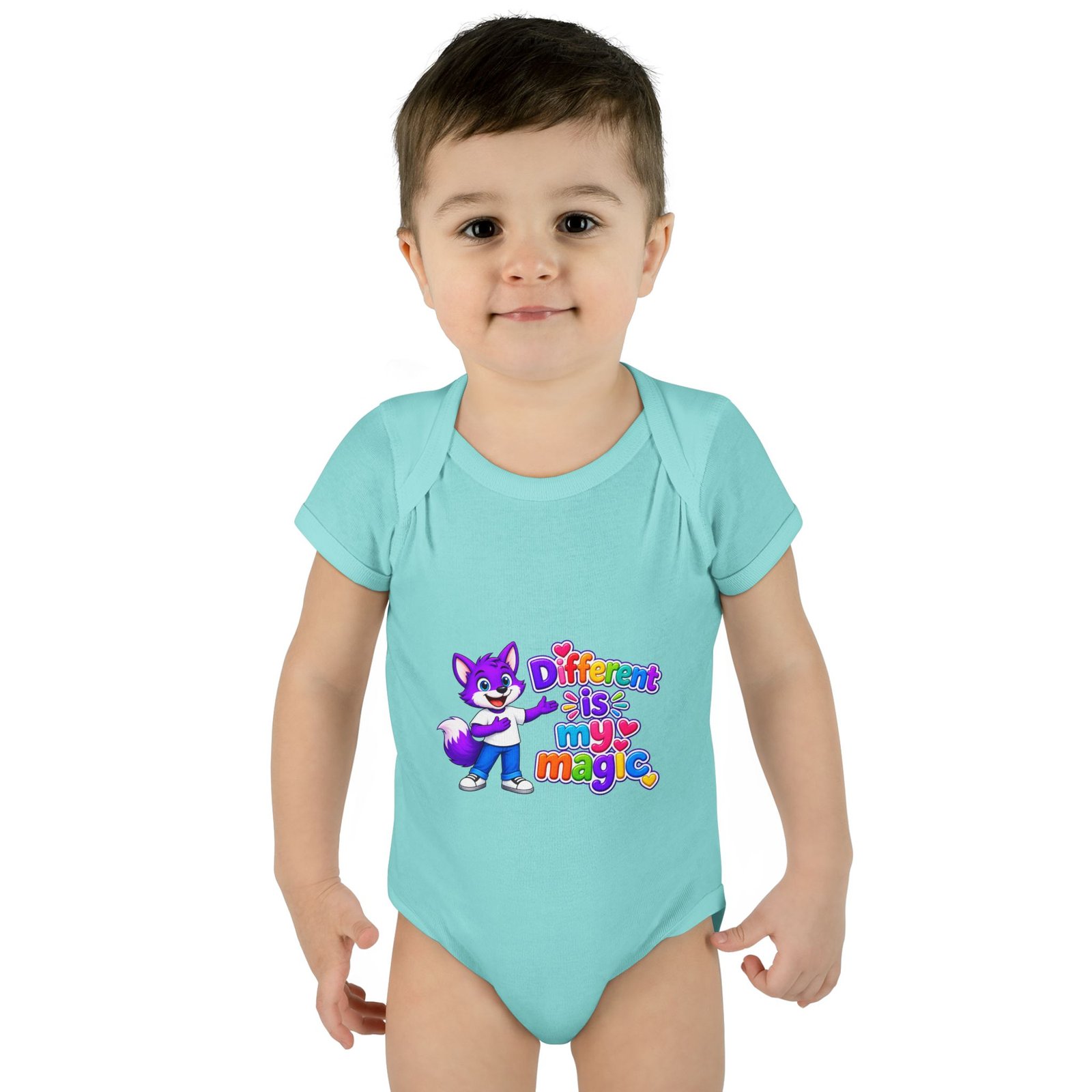 Infant Bodysuit - "Different Is My Magic" - Image 39