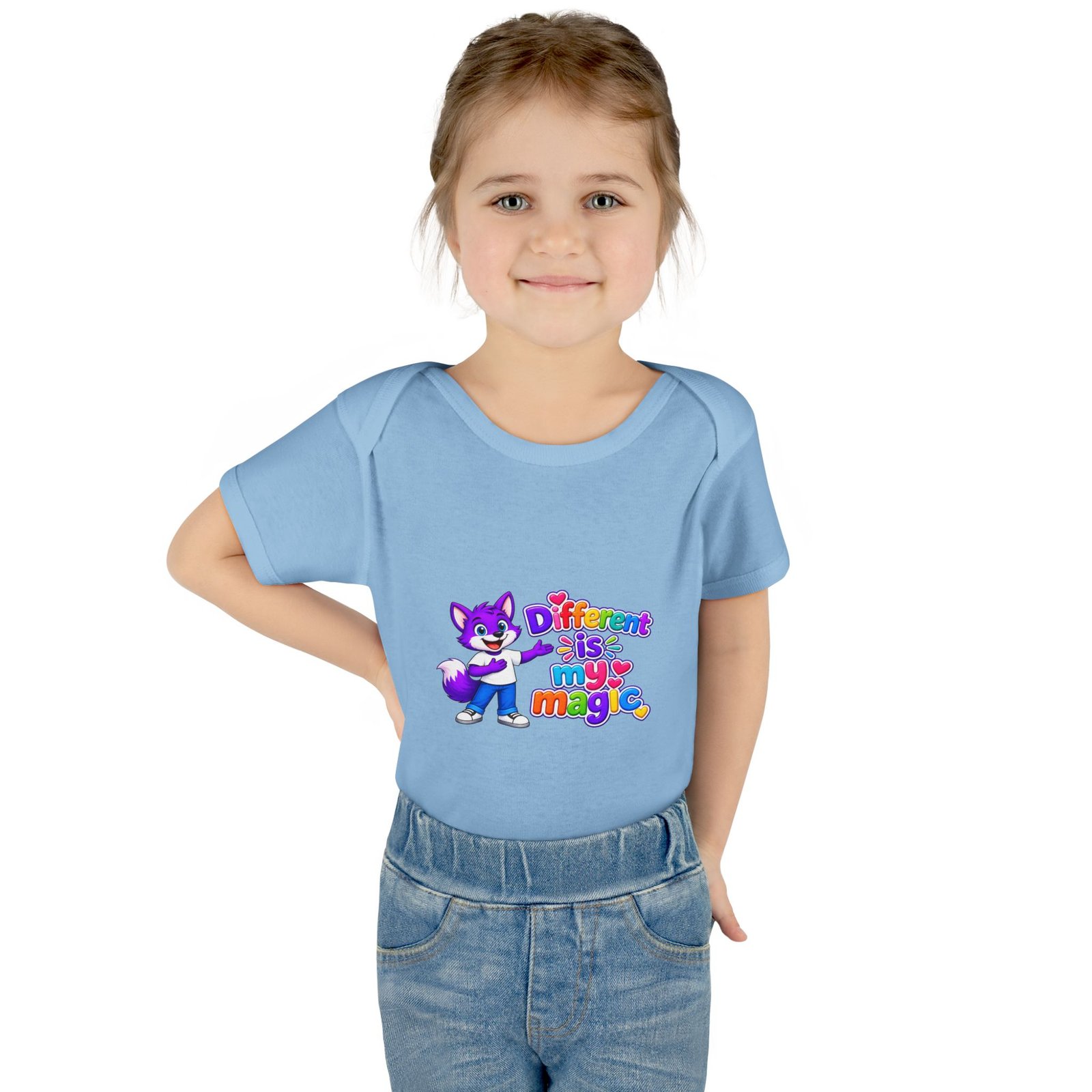Infant Bodysuit - "Different Is My Magic" - Image 44