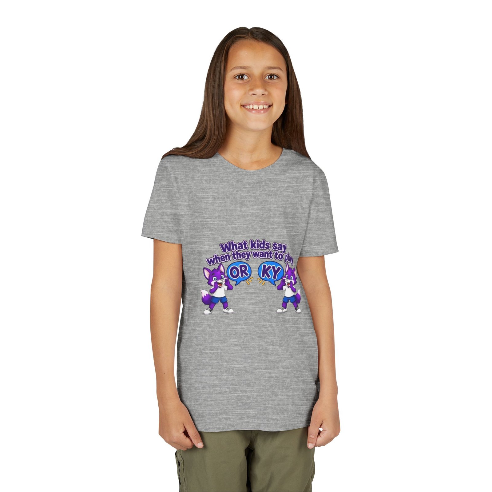 Youth Short Sleeve Tee — "What Kids Say " - Image 52