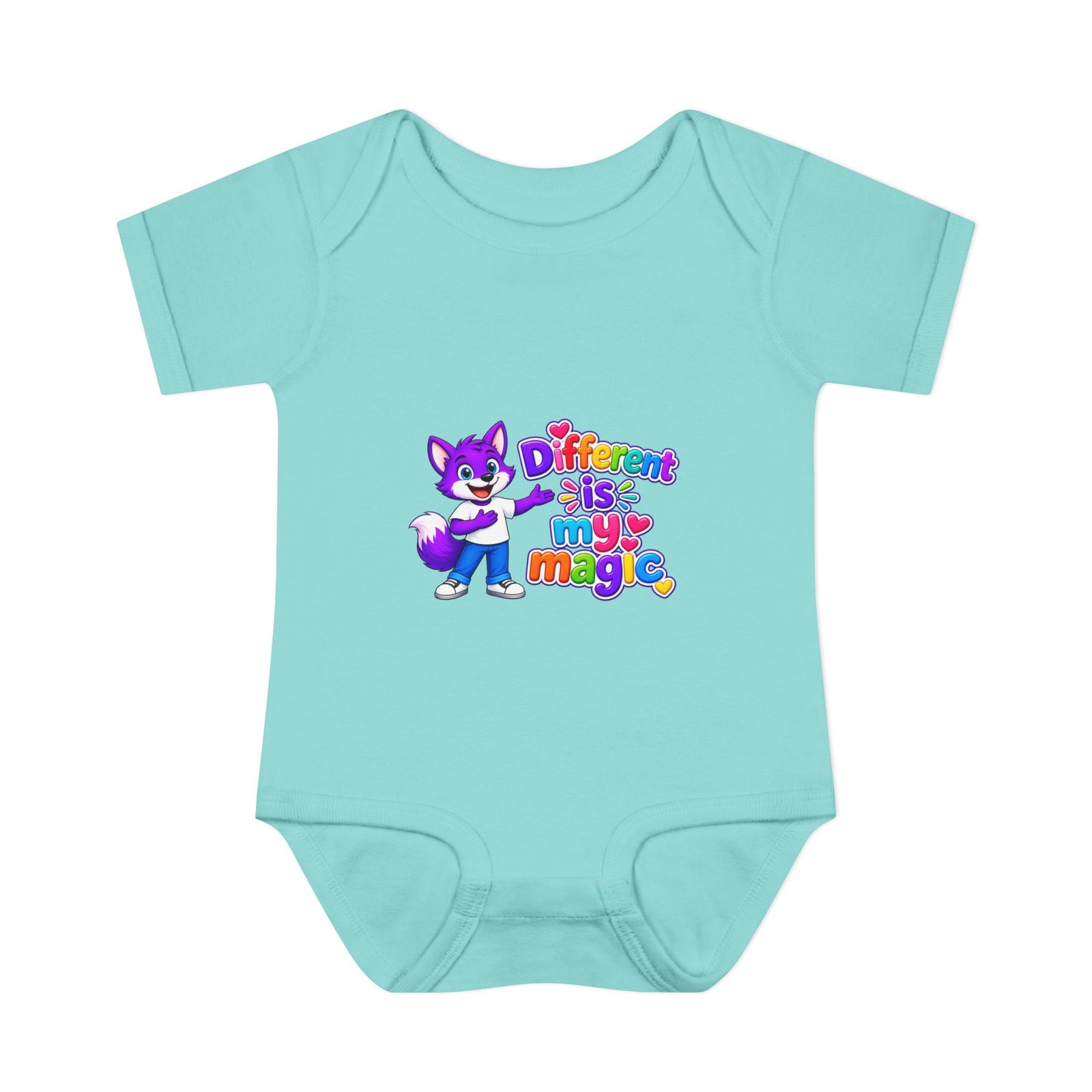 Infant Bodysuit - "Different Is My Magic" - Image 37