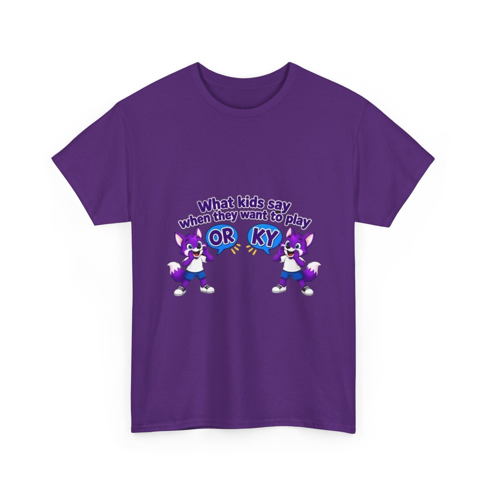 Unisex Heavy Cotton Tee — “What kids say" - Image 29