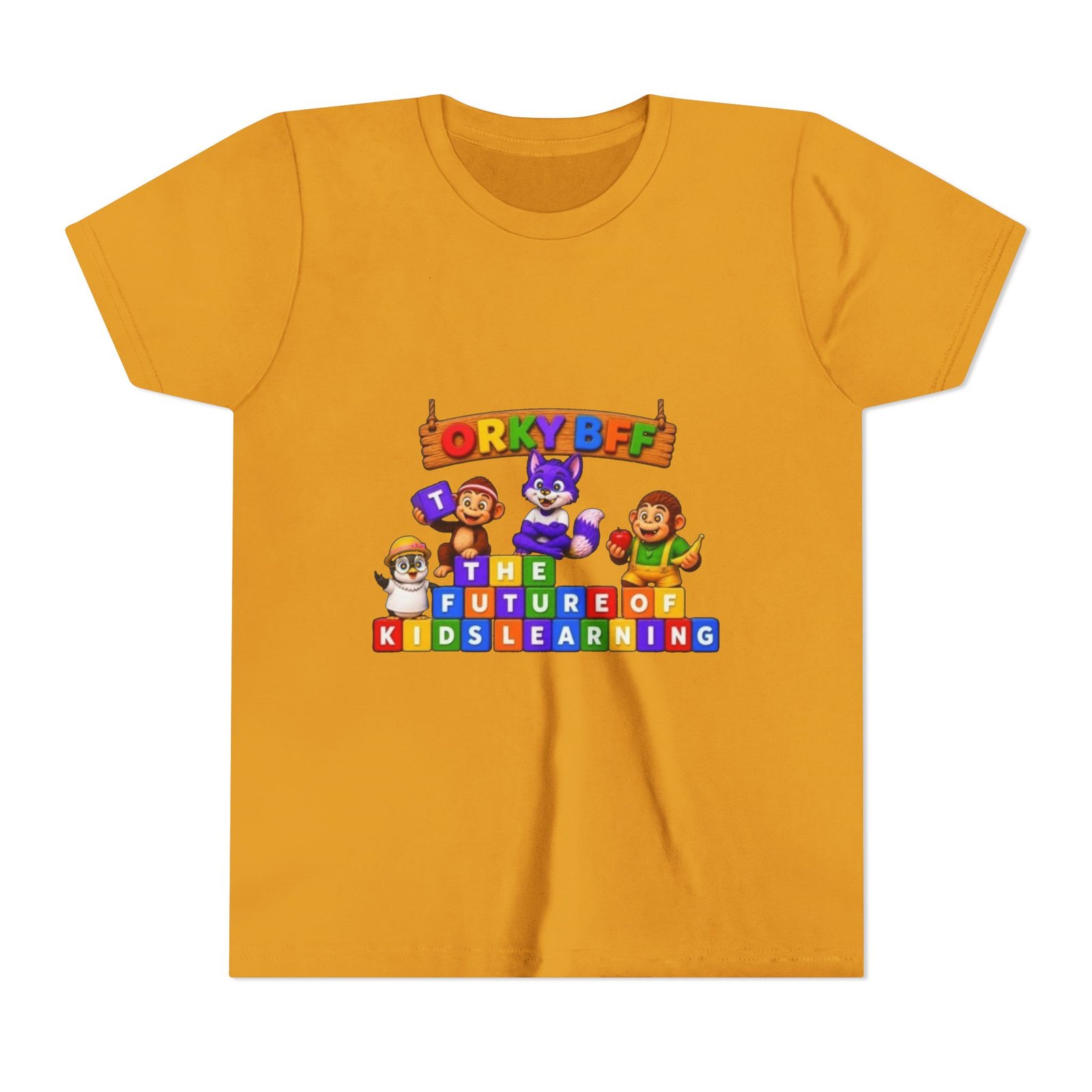 Youth Short Sleeve Tee — 'The Future of Kids Learning' - Image 25