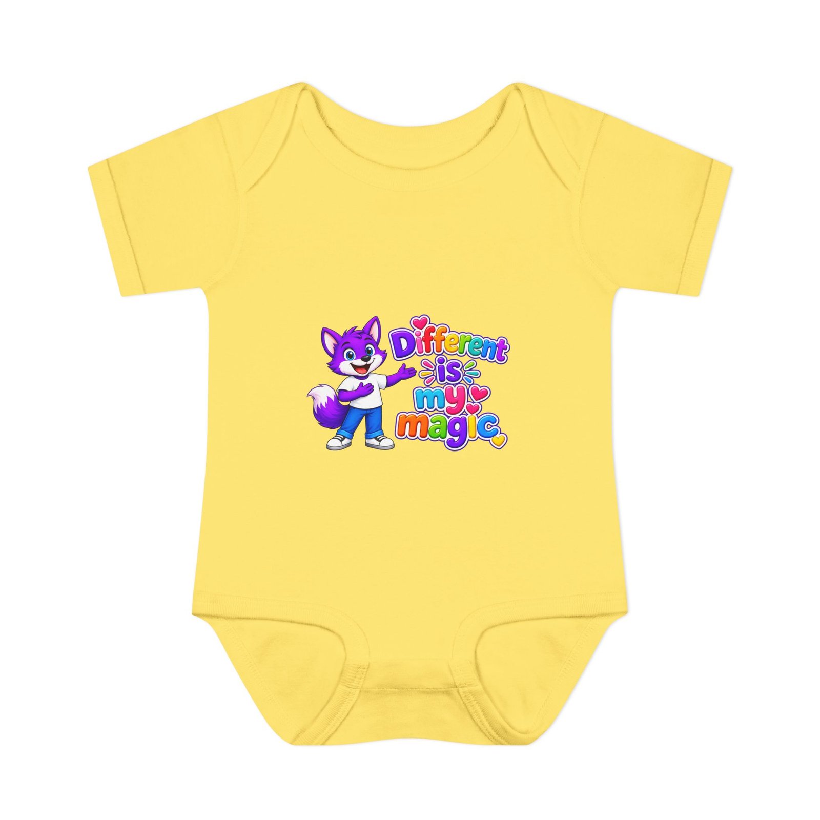 Infant Bodysuit - "Different Is My Magic" - Image 25