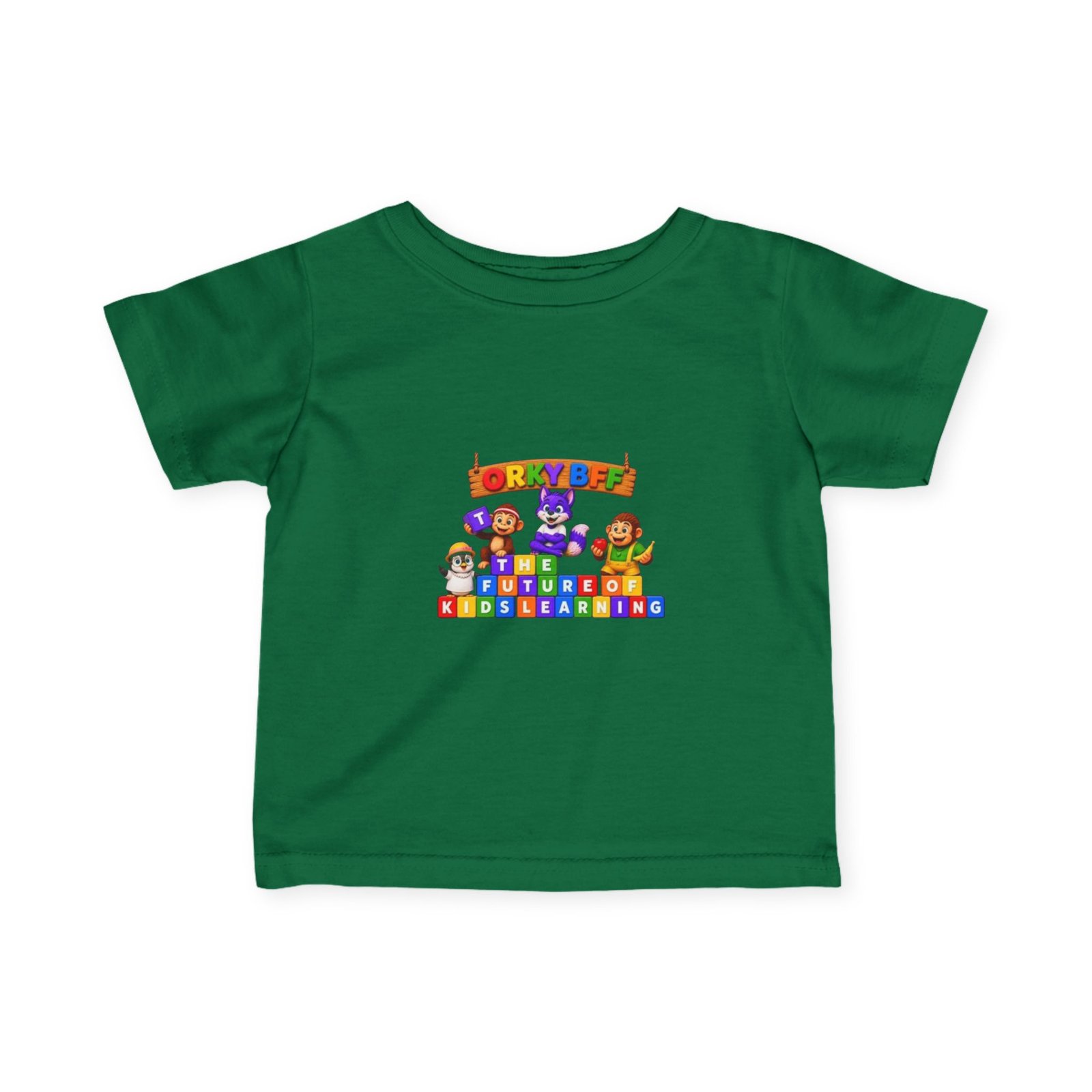 Infant Fine Jersey Tee — "Future Learning" - Image 25