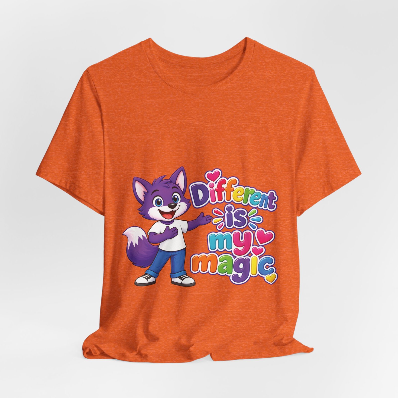 Different is My Magic T-Shirt — Unisex Jersey Short Sleeve Tee - Image 7