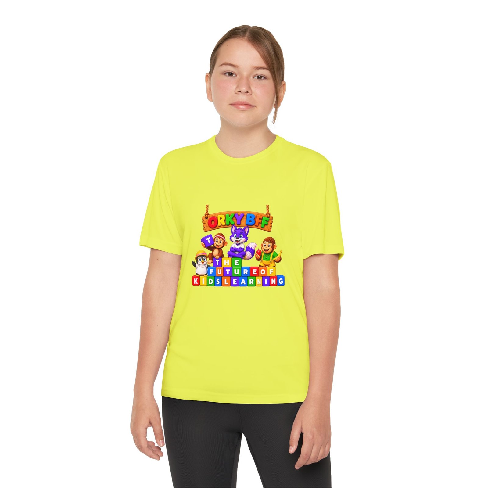 Youth Competitor Tee — 'The Future Kids Learning' - Image 32