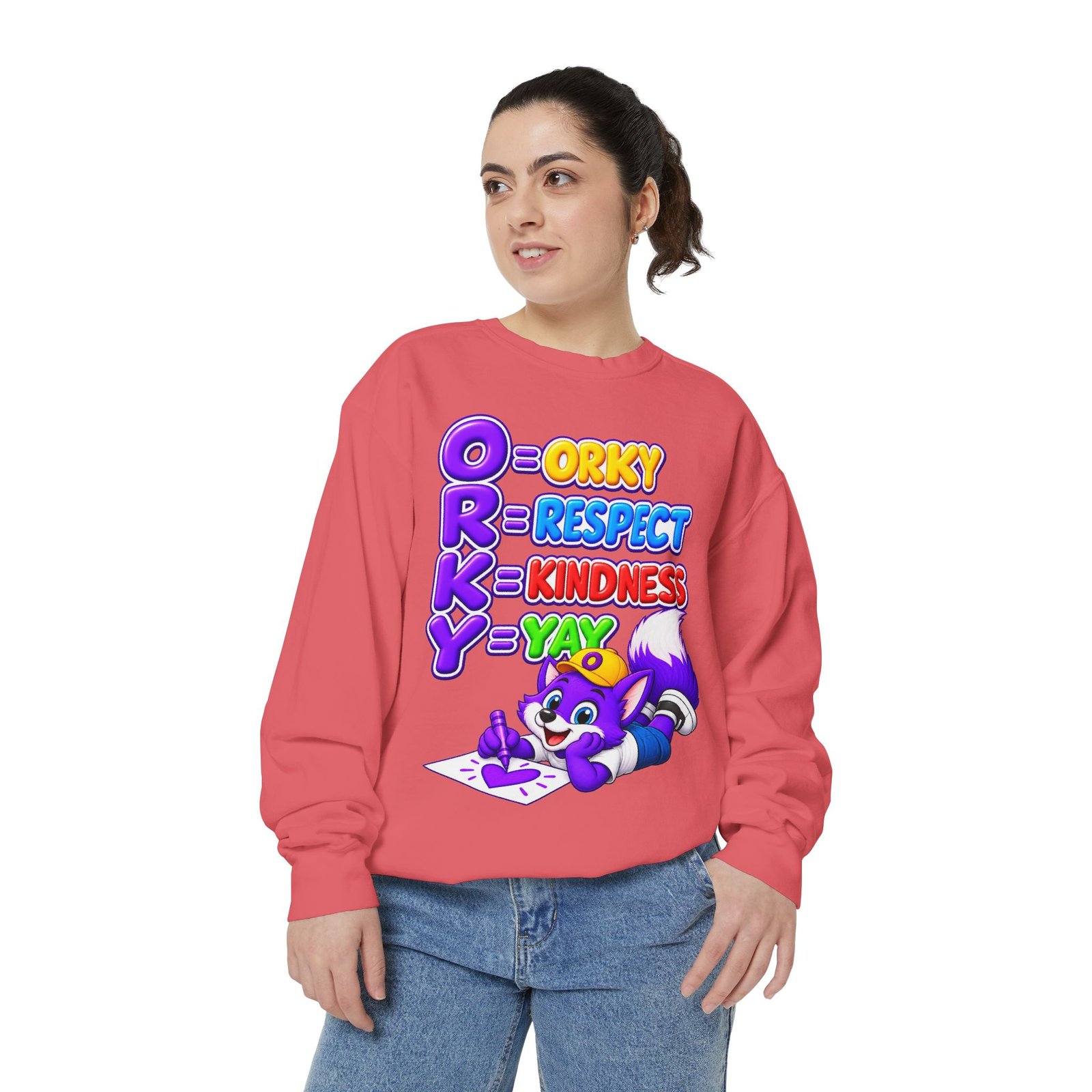 Orky Respect Kindness Sweatshirt - Image 101