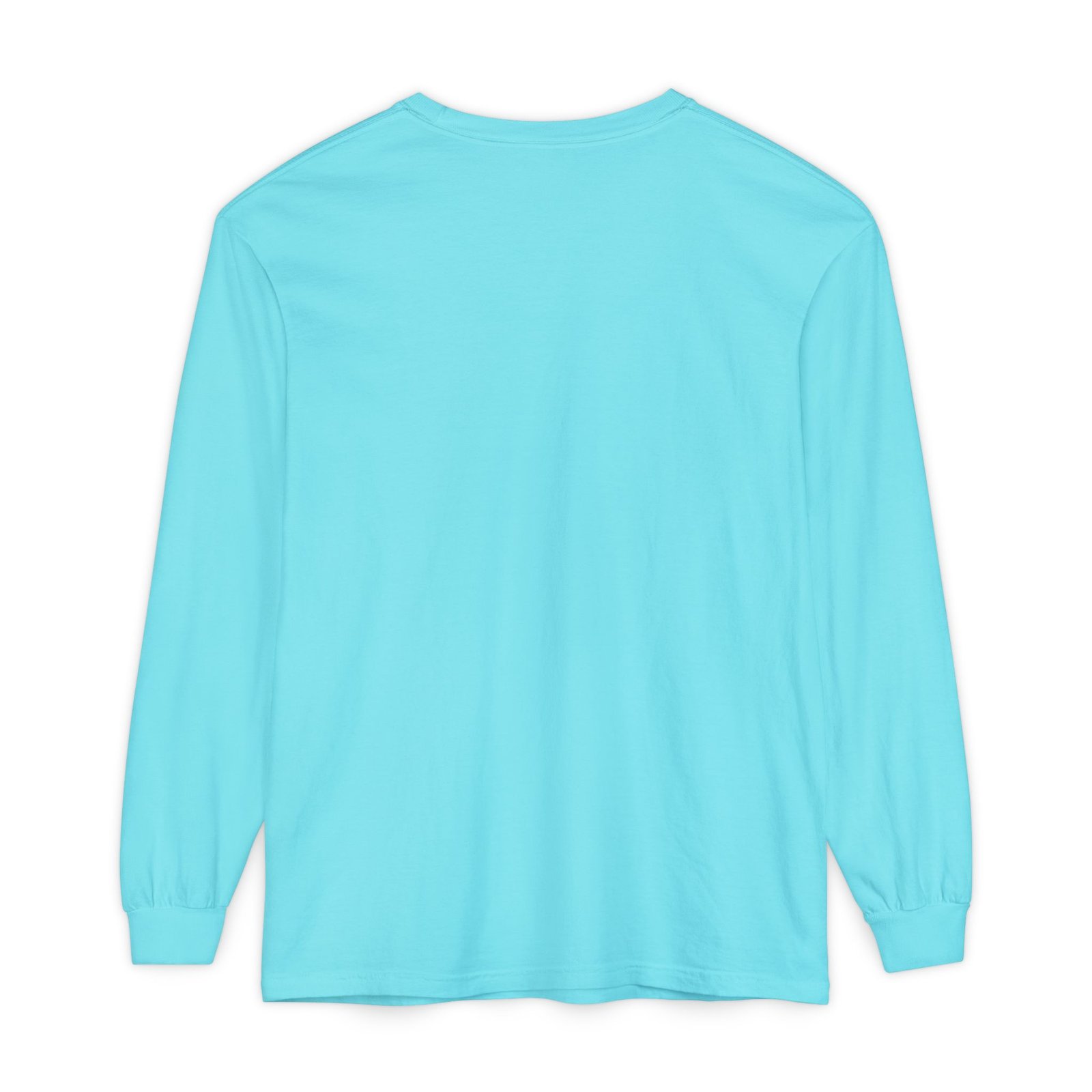 Unisex Garment-dyed Long Sleeve T-Shirt—"Orky Bff Kids Learning " - Image 38
