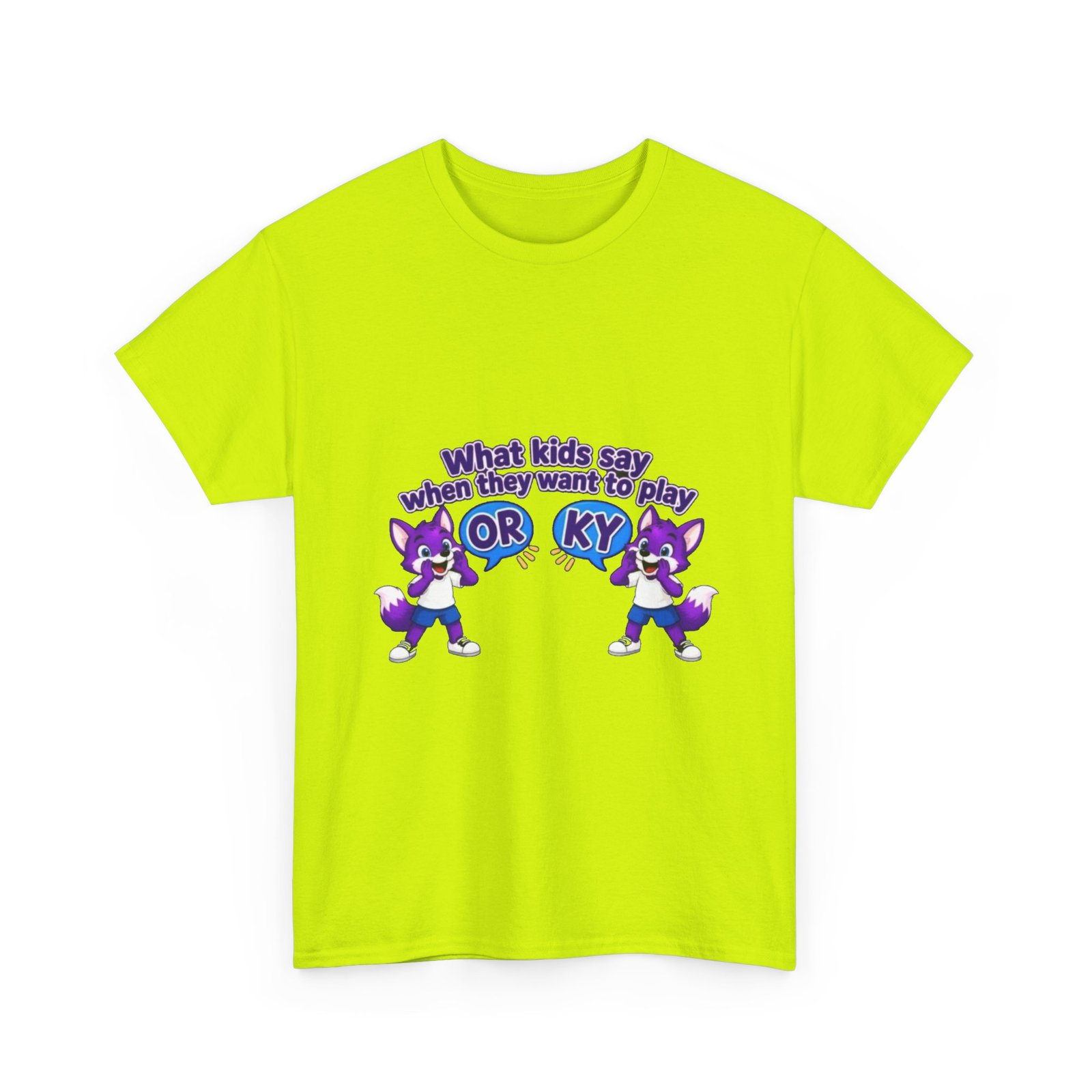 Unisex Heavy Cotton Tee — “What kids say" - Image 9