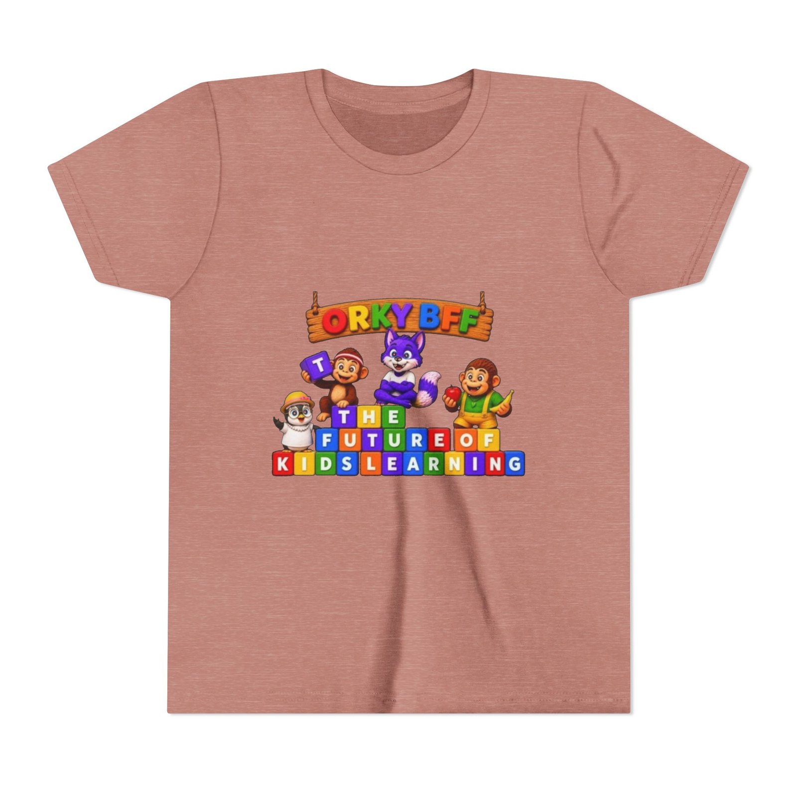Youth Short Sleeve Tee — 'The Future of Kids Learning' - Image 9