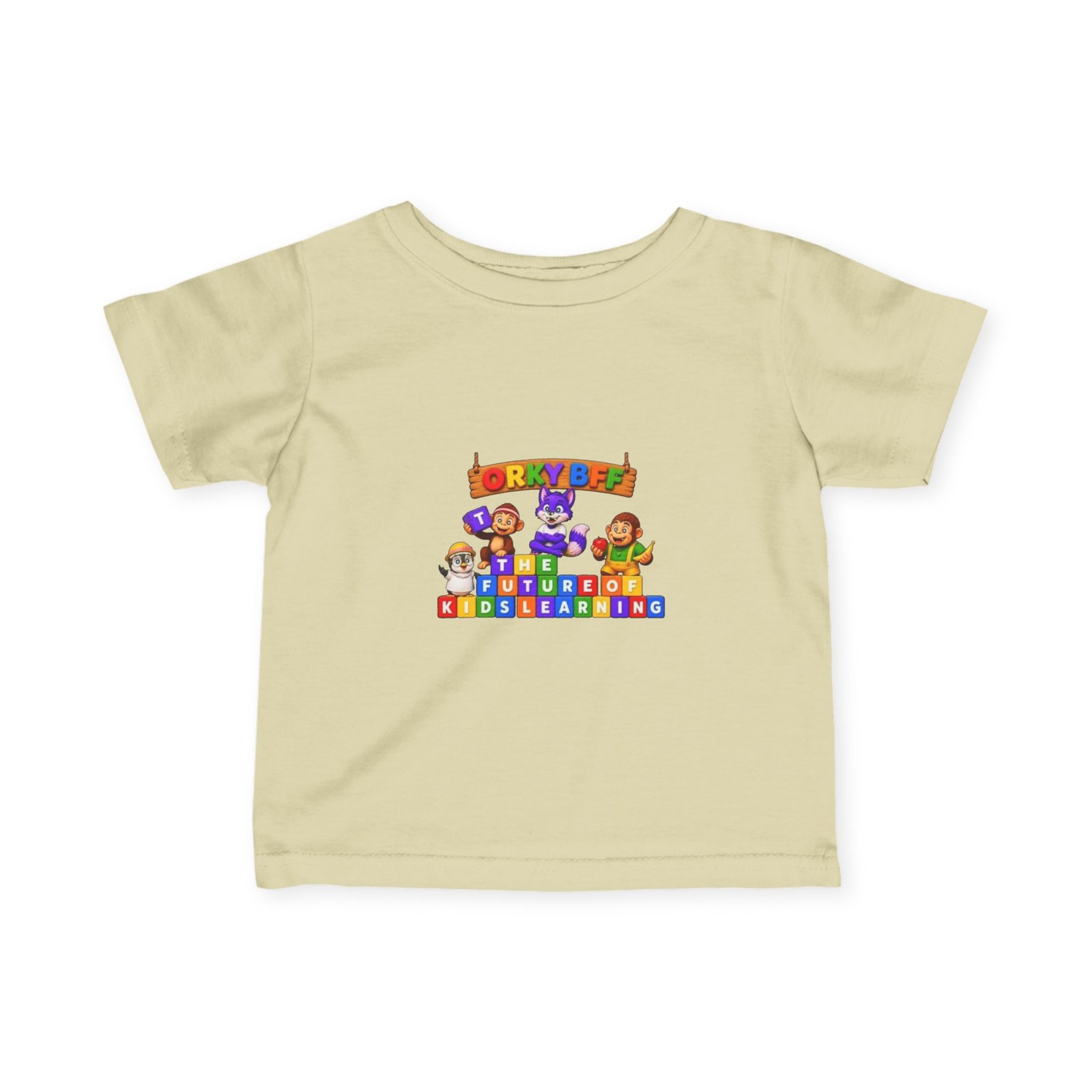 Infant Fine Jersey Tee — "Future Learning" - Image 13