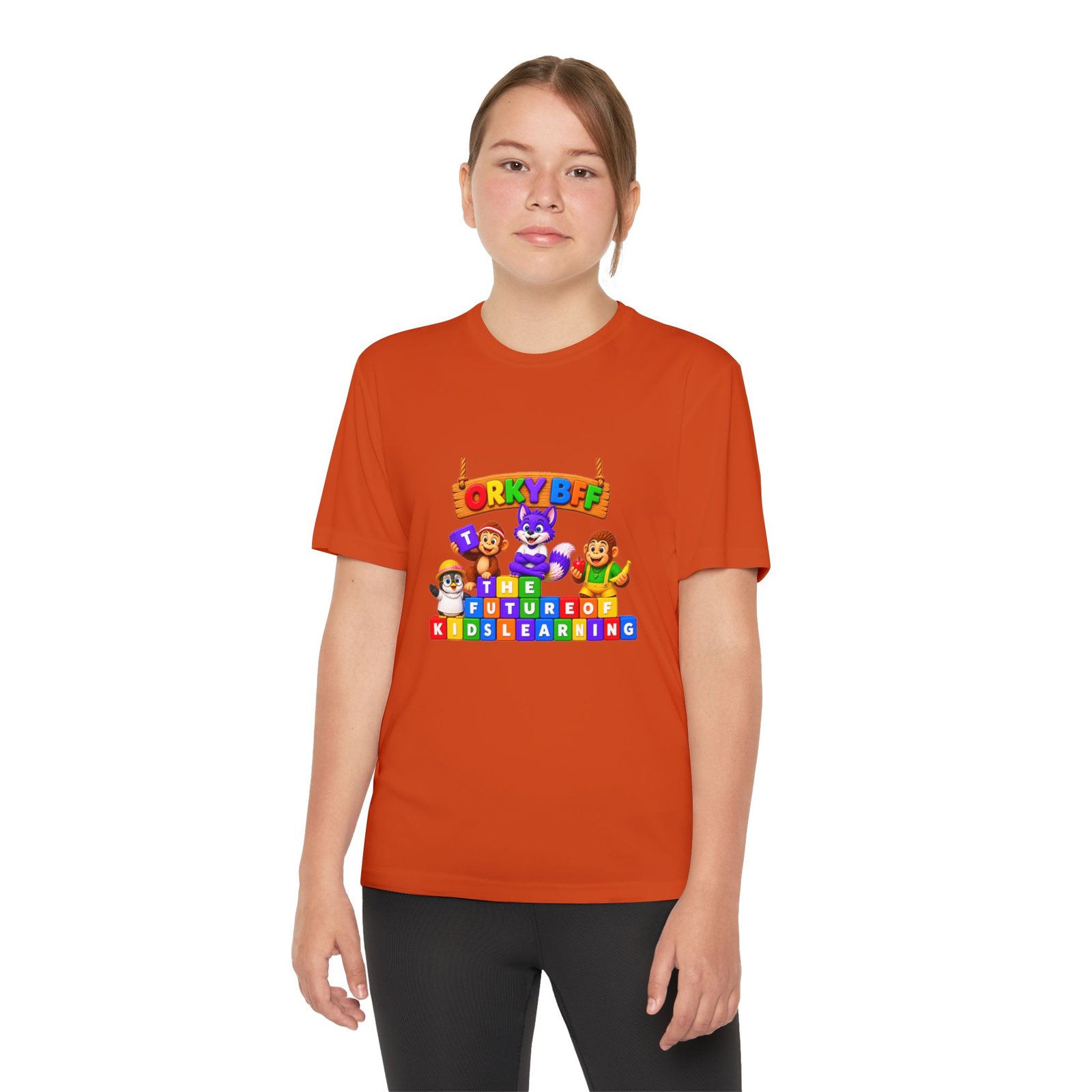 Youth Competitor Tee — 'The Future Kids Learning' - Image 28