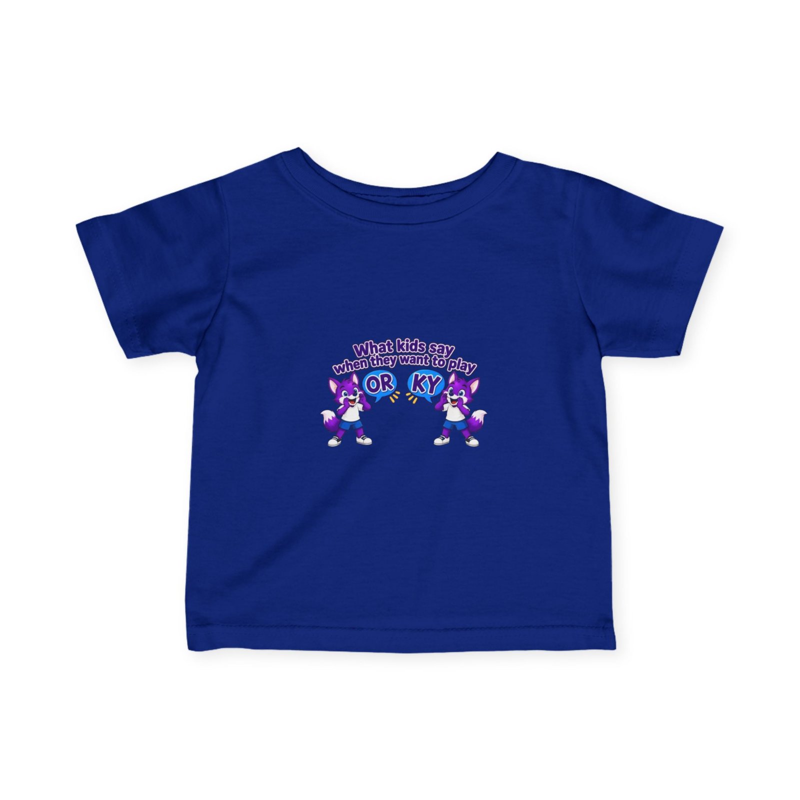 Infant Fine Jersey Tee — "What kids say " - Image 41