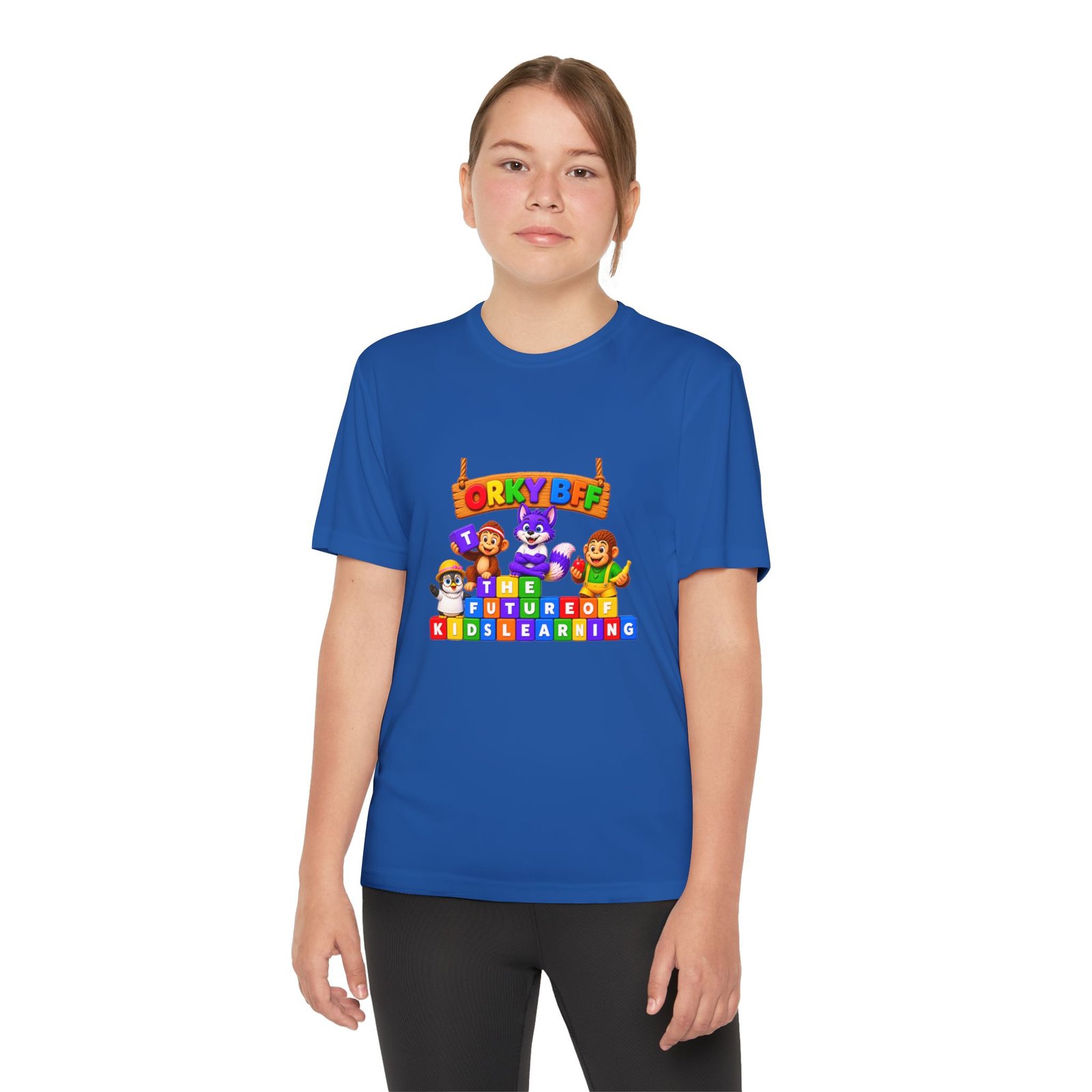 Youth Competitor Tee — 'The Future Kids Learning' - Image 60