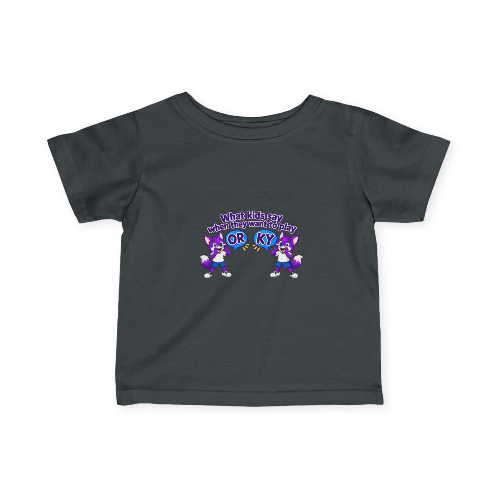 Infant Fine Jersey Tee — "What kids say " - Image 37