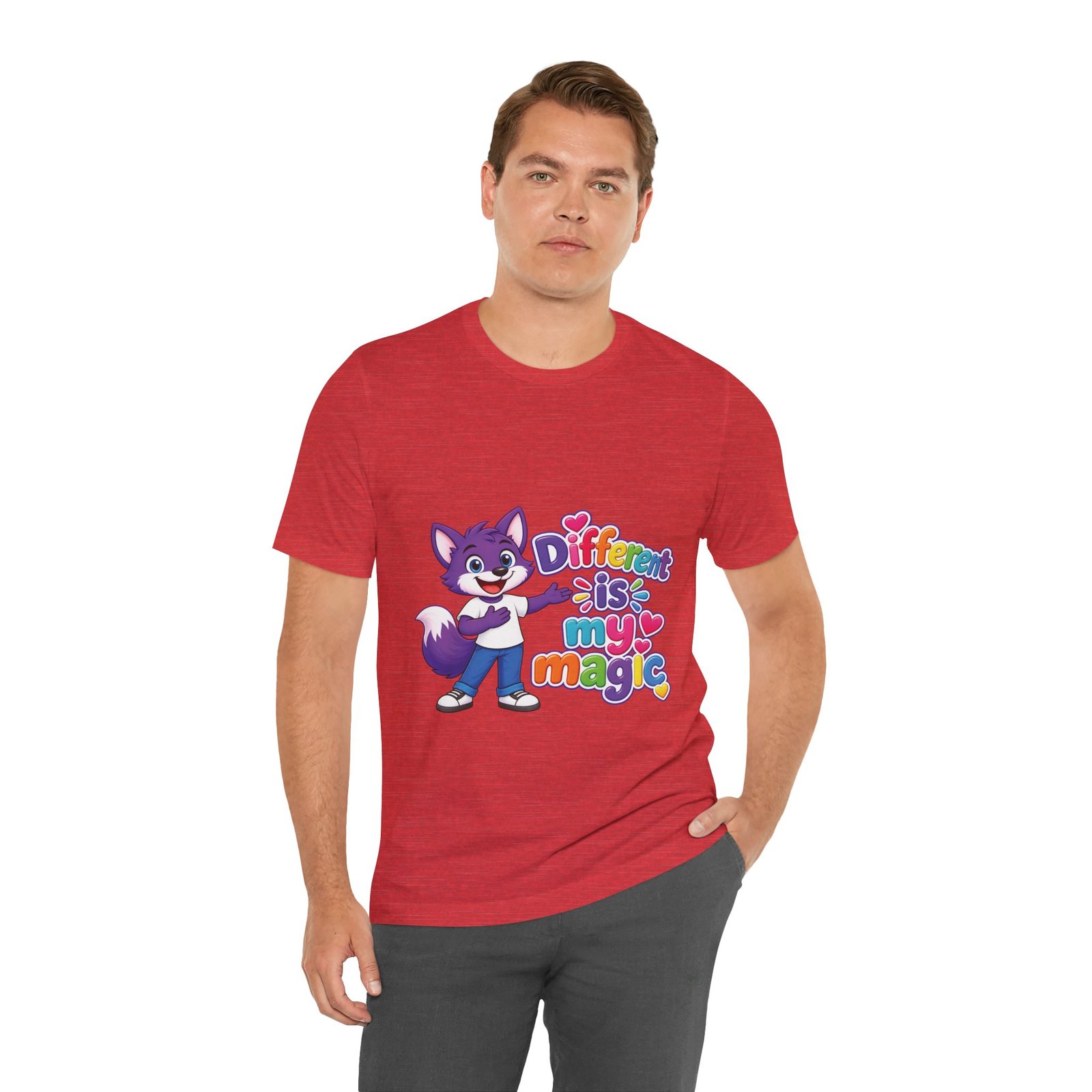 Different is My Magic T-Shirt — Unisex Jersey Short Sleeve Tee - Image 69