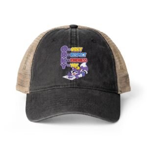 Women's Washed Mesh-Back Cap __ ORKY Respect Kindness