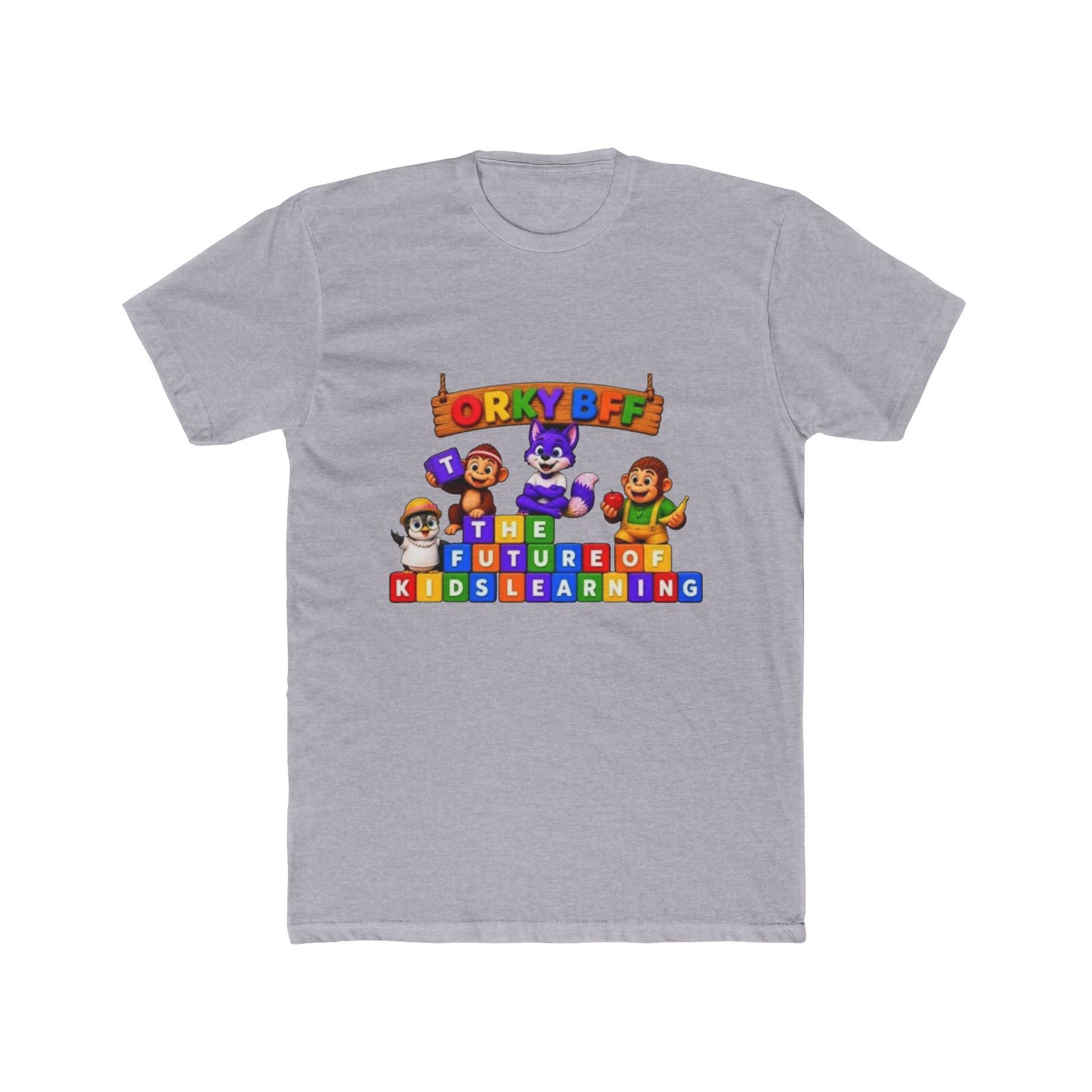 Unisex Cotton Crew Tee — "The Future of Kids Learning" - Image 21